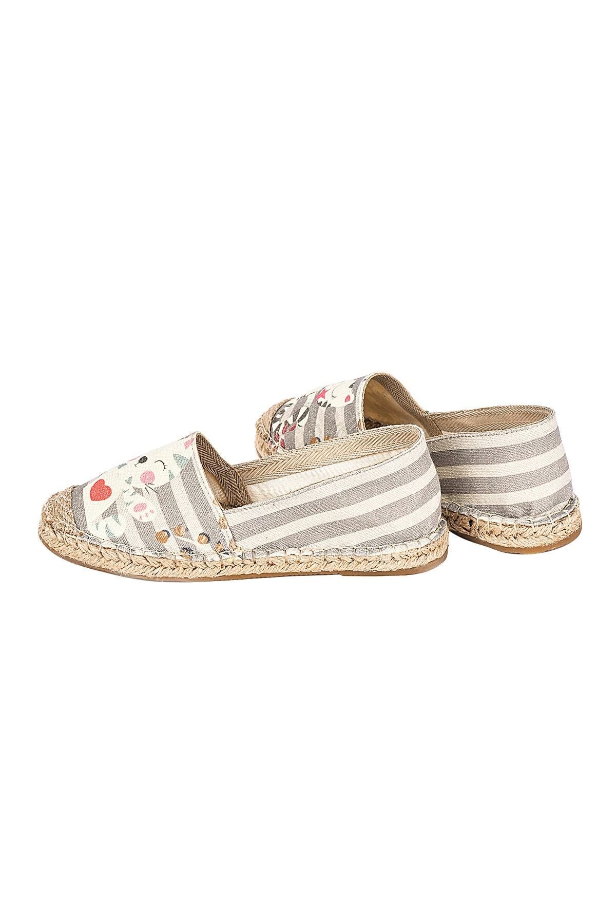 El Yapımı Hasır Taban Espadril