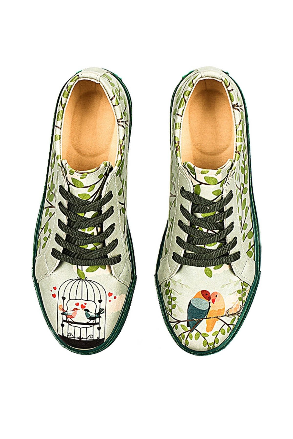 Tx Renkli Kadın Sneaker MDVNS207 Tex Yeni Model Desen 721051