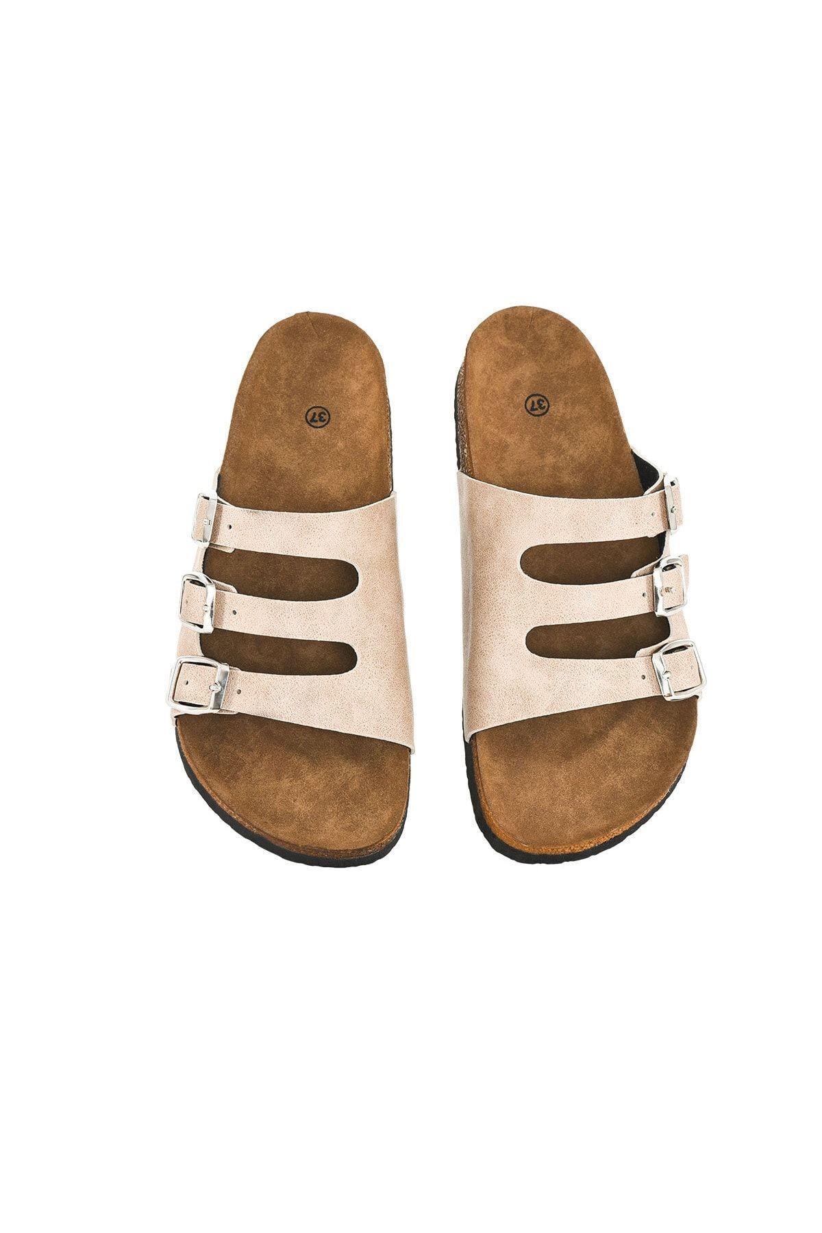 Bej Unisex Terlik