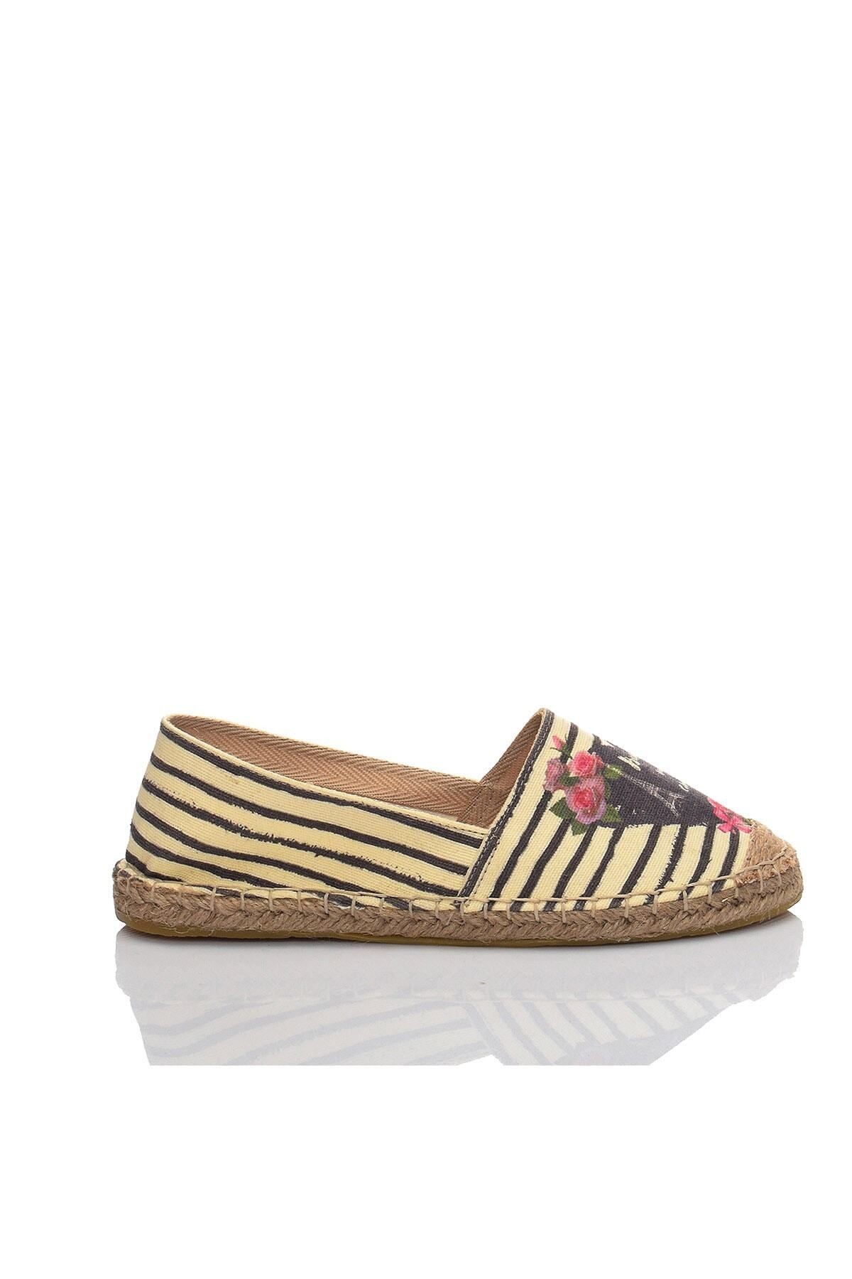 El Yapımı Hasır Taban Espadril