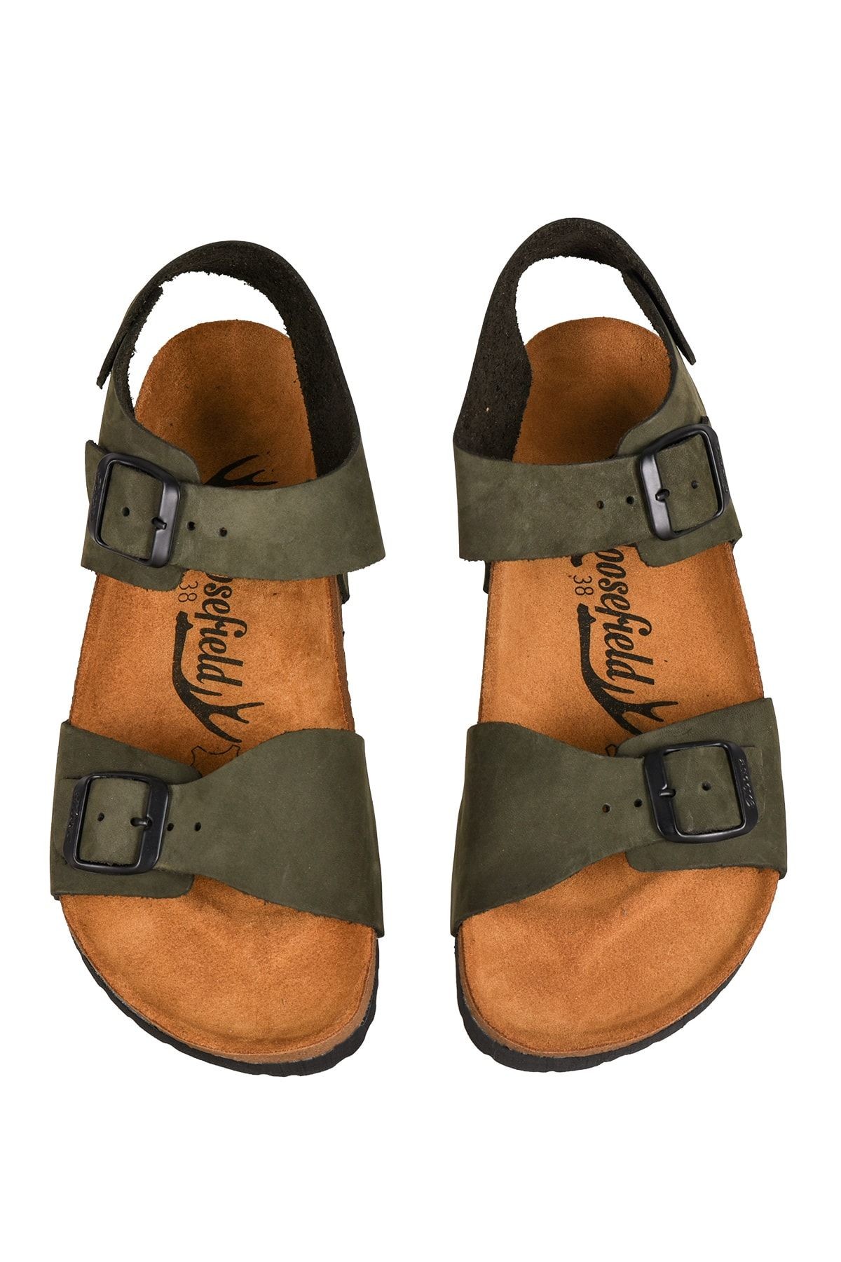 Hakiki Deri Unisex Sandalet