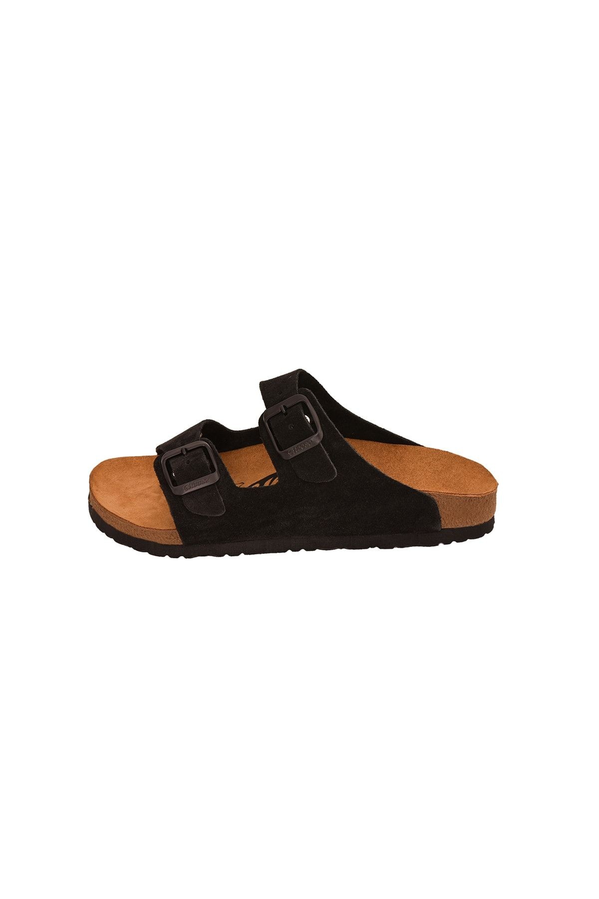Aile Boyu Hakiki Deri Unisex Terlik