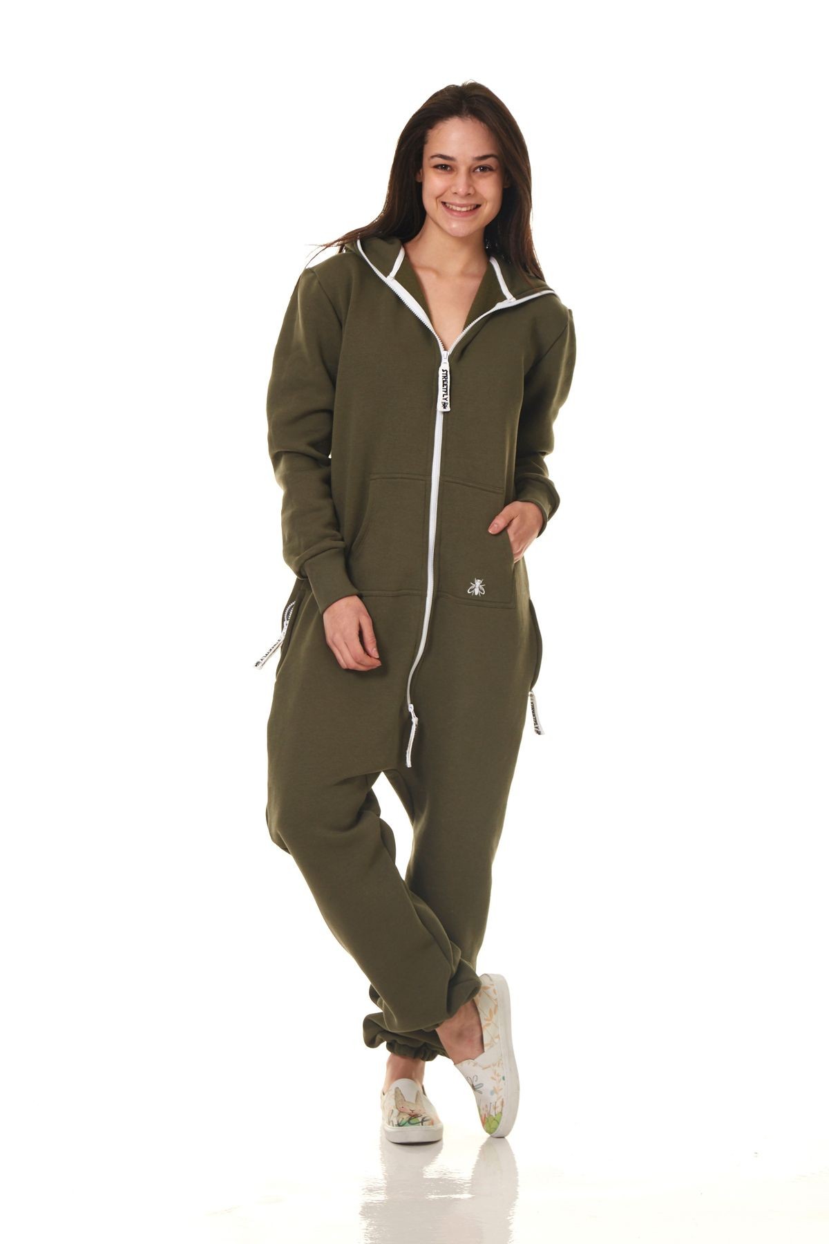 Unisex Pamuklu İskandinav Tulum