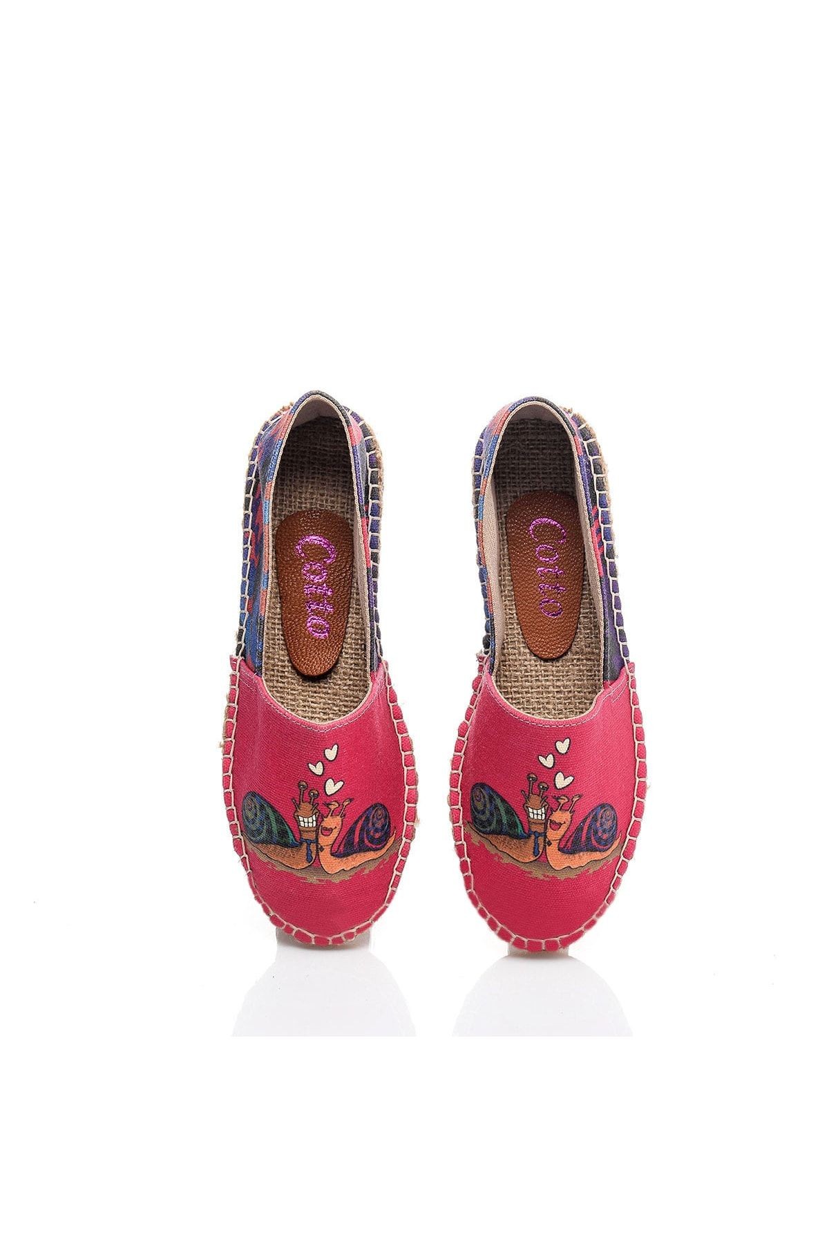 El Yapımı Hasır Taban Espadril