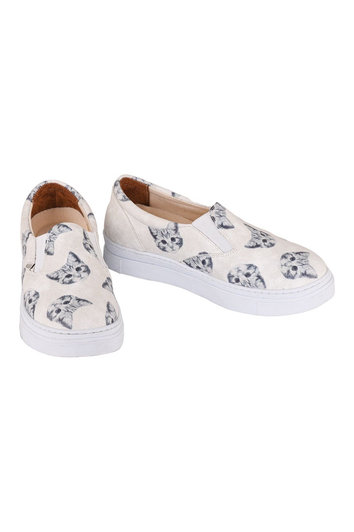 Baskılı Cats  Tasarım Unisex Çocuk Sneaker