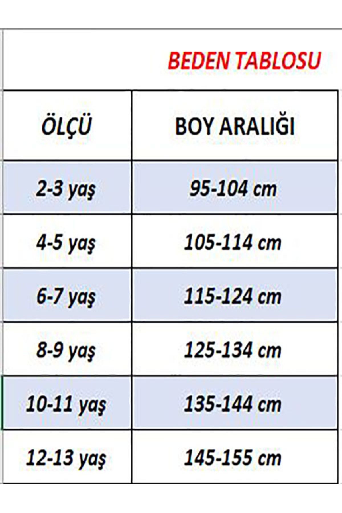 Unisex Çocuk Pamuklu İskandinav Tulum
