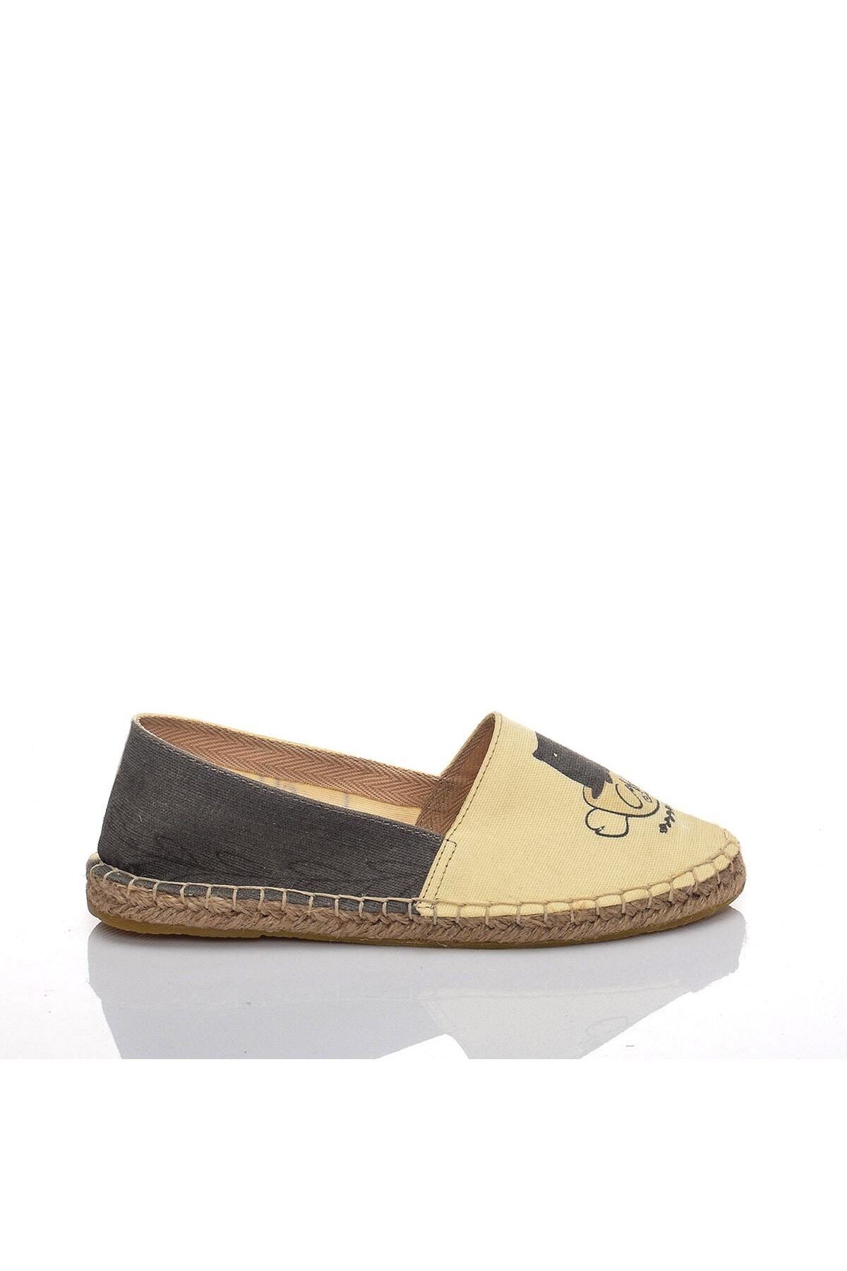 El Yapımı Hasır Taban Espadril