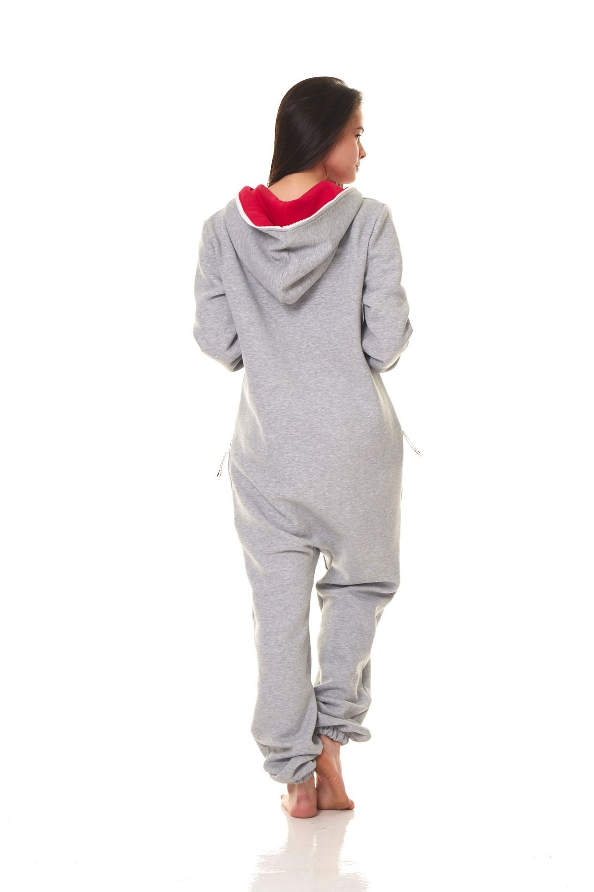 Unisex Pamuklu İskandinav Tulum