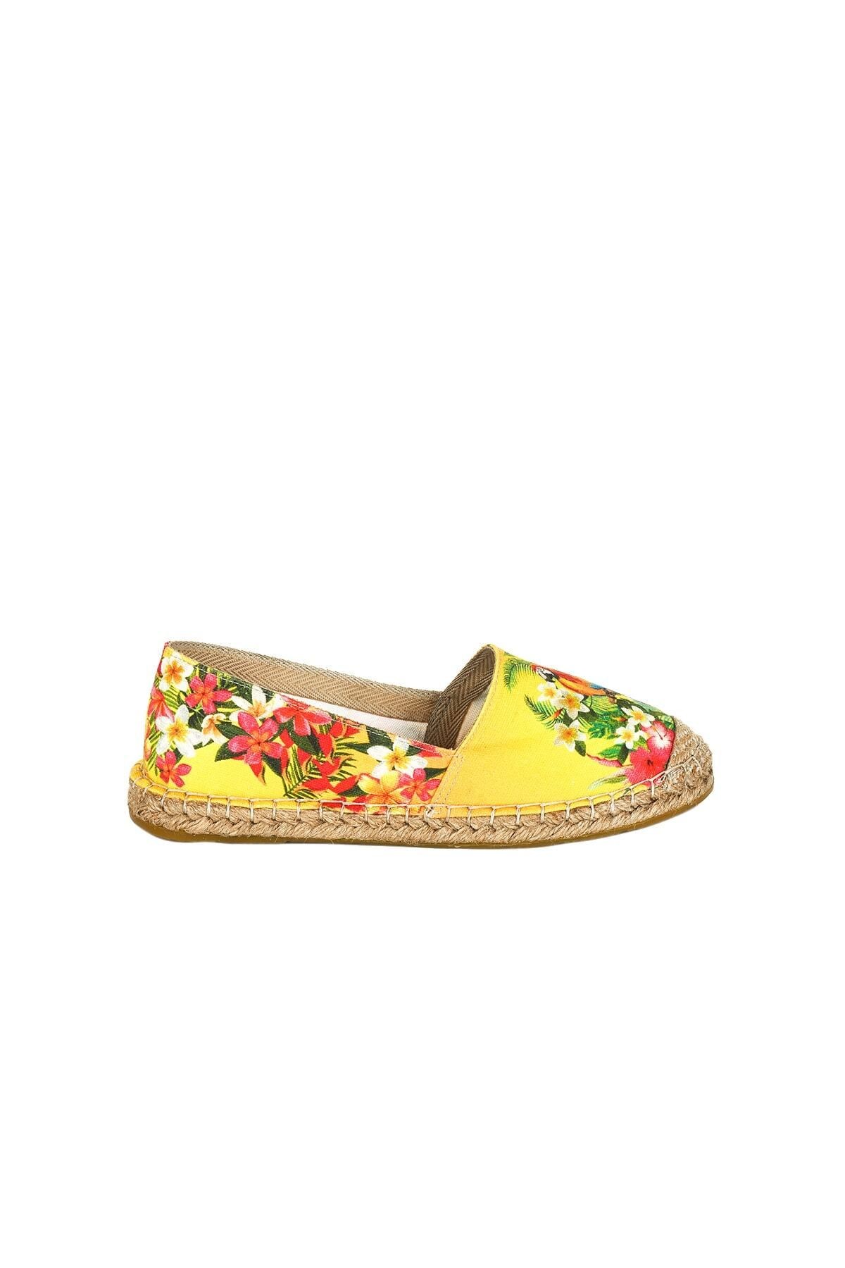 El Yapımı Hasır Taban Espadril