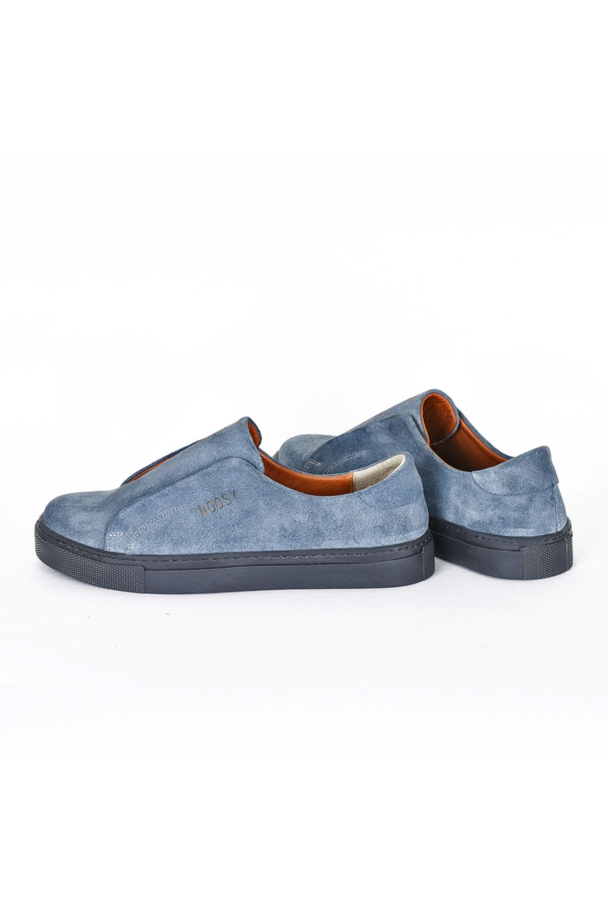 Hakiki Deri Gri Kadın Sneaker
