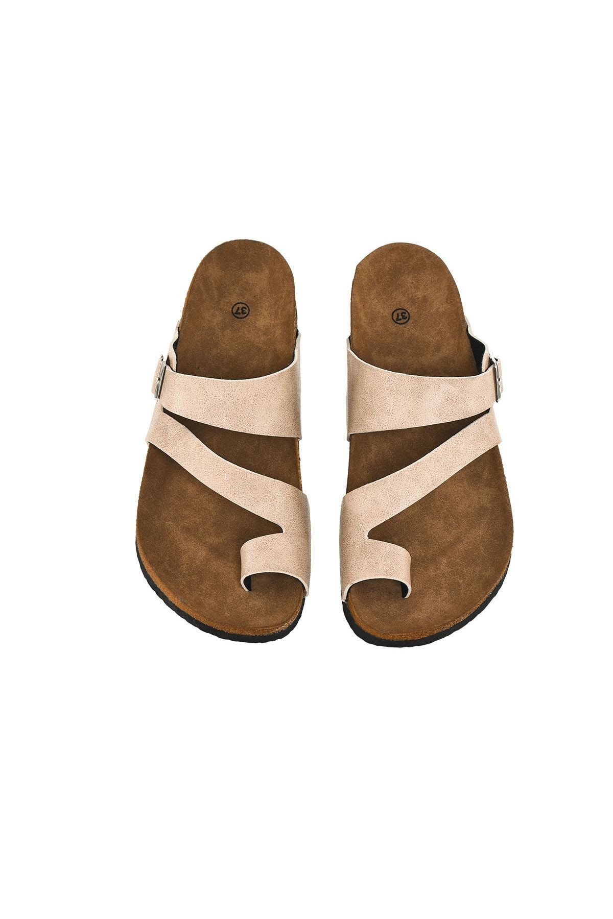 Bej Unisex Terlik