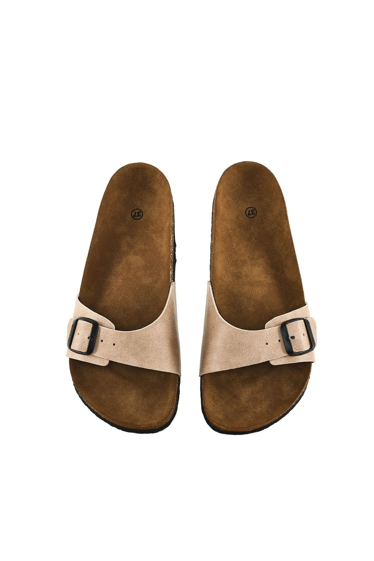 Bej Unisex Terlik