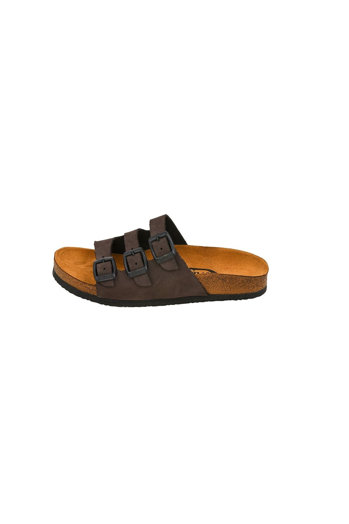 Aile Boyu Hakiki Deri Unisex Terlik