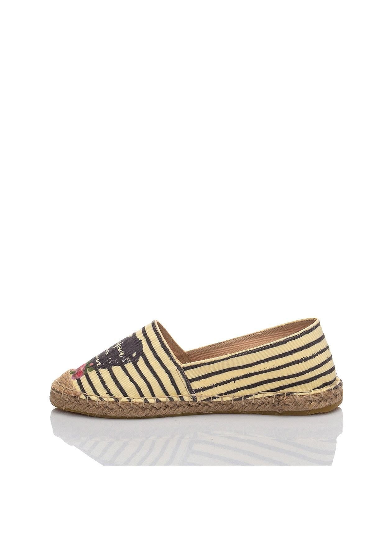 El Yapımı Hasır Taban Espadril