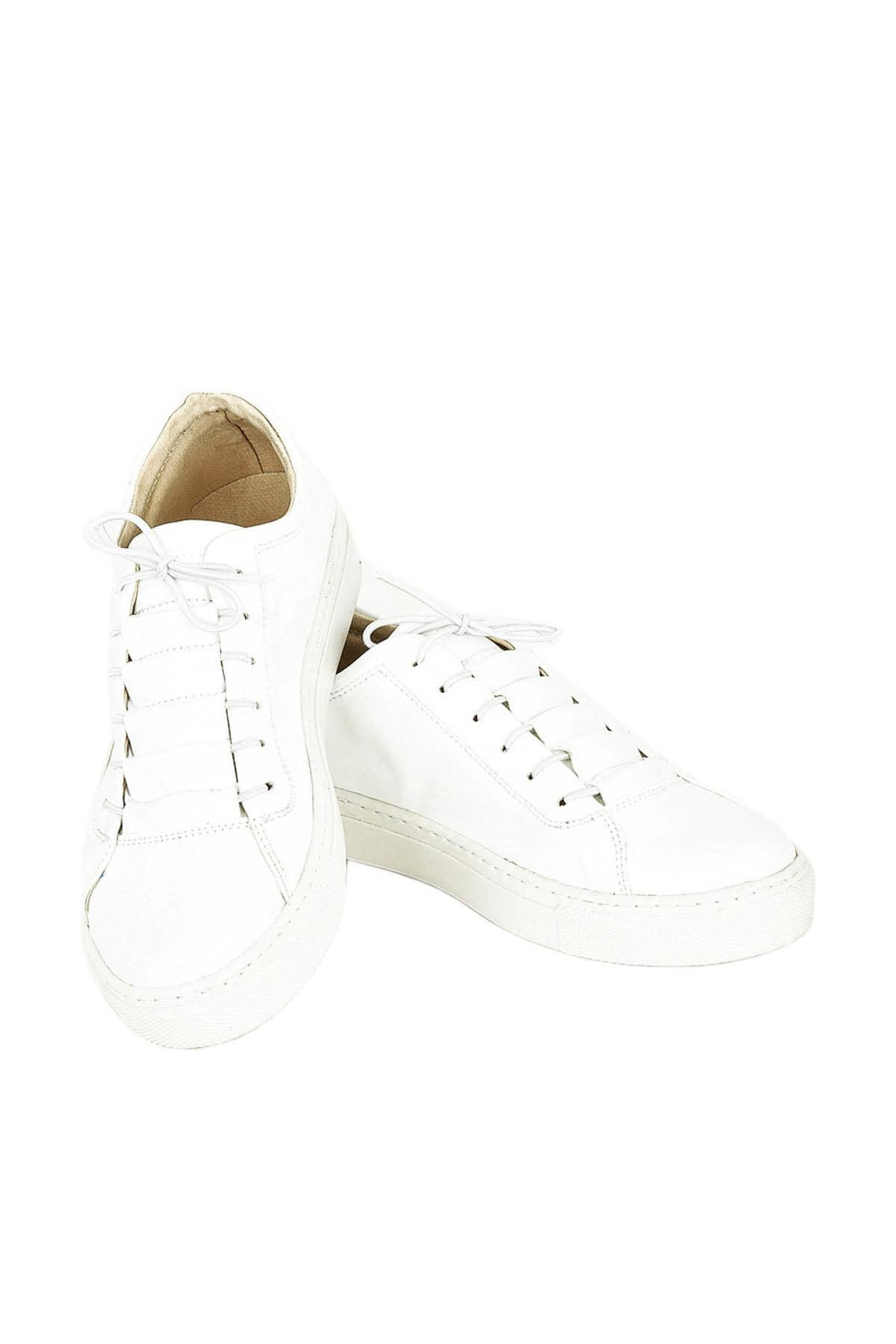 Beyaz Kadın Sneaker NSY-1325-MD