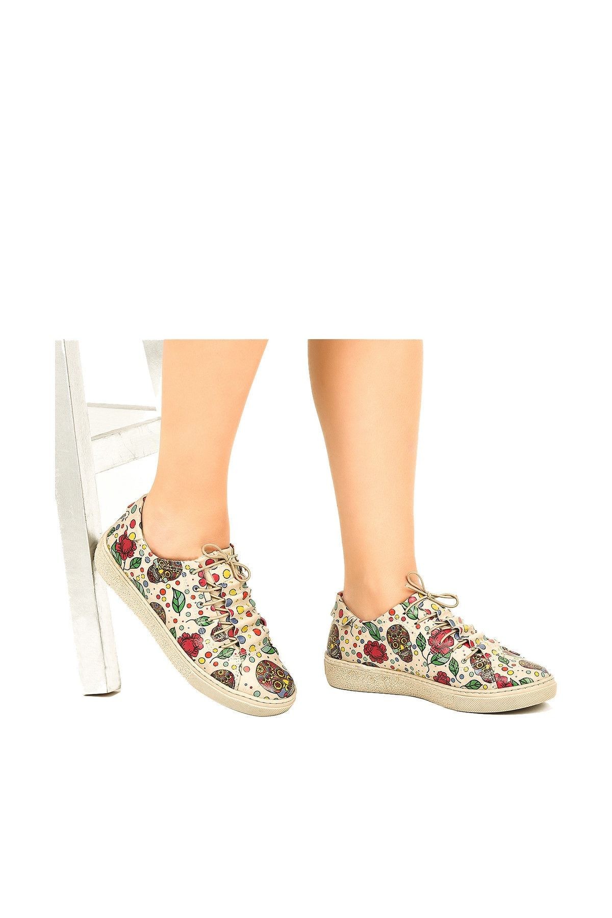 Renkli Kadın Sneaker MDVNS307