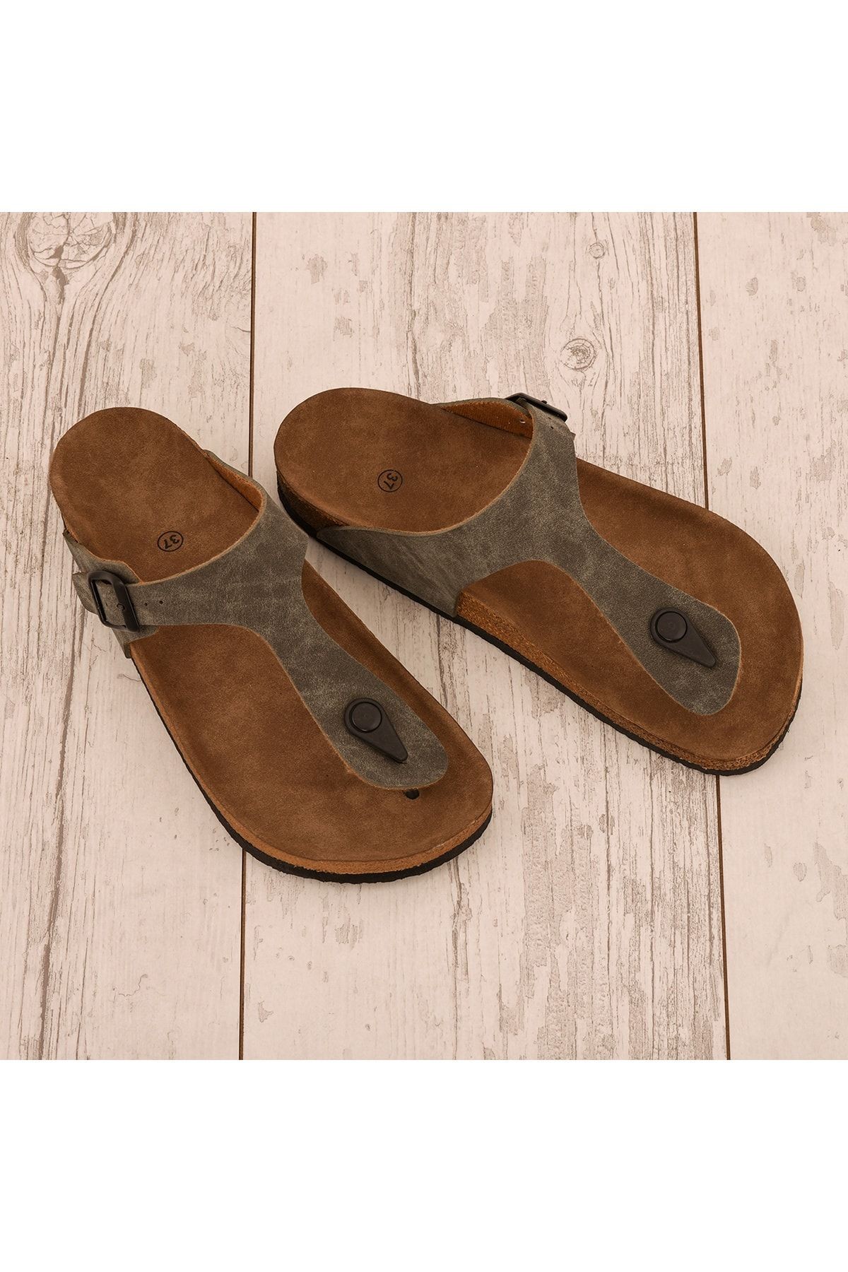 Bej Unisex Terlik