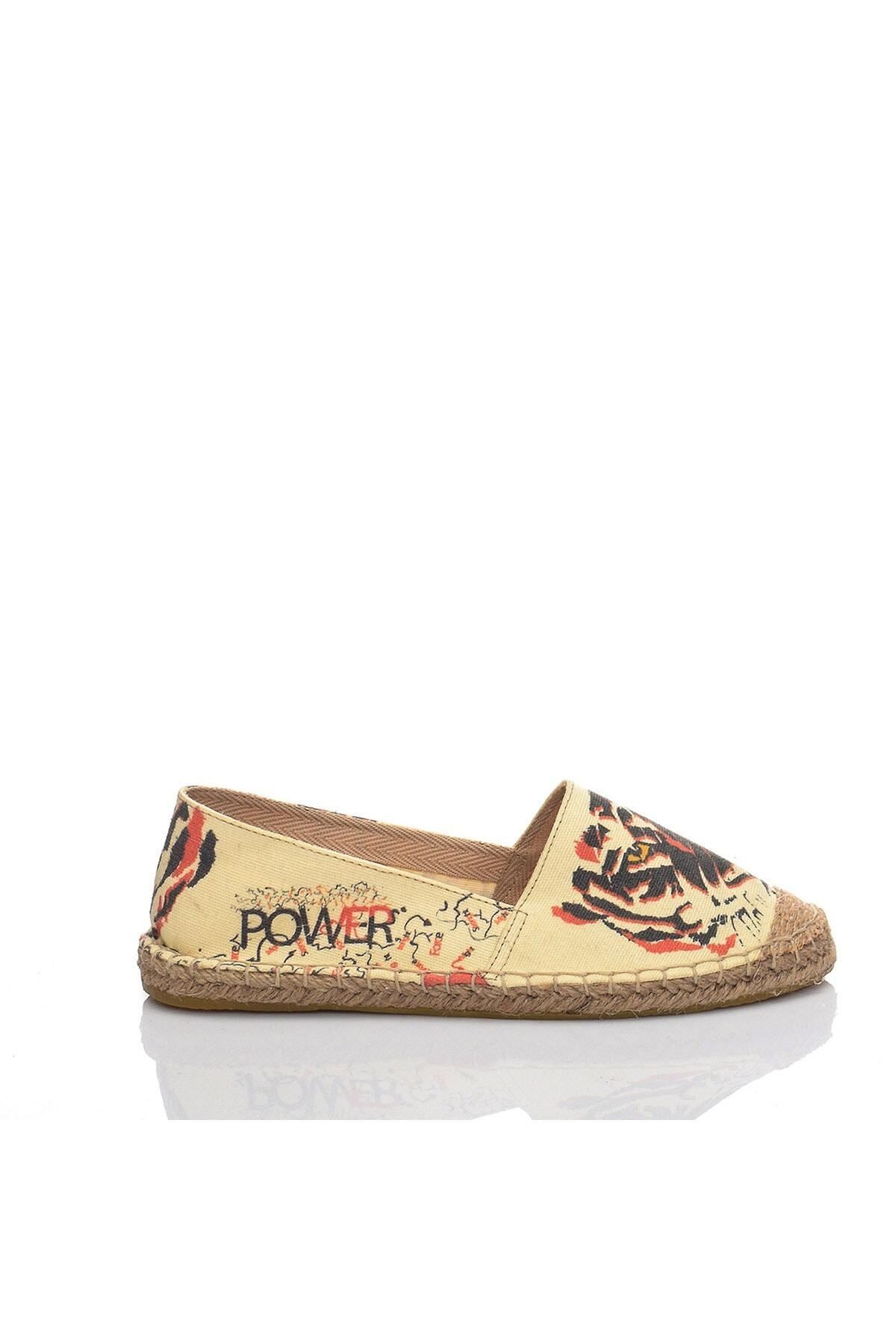 El Yapımı Hasır Taban Espadril