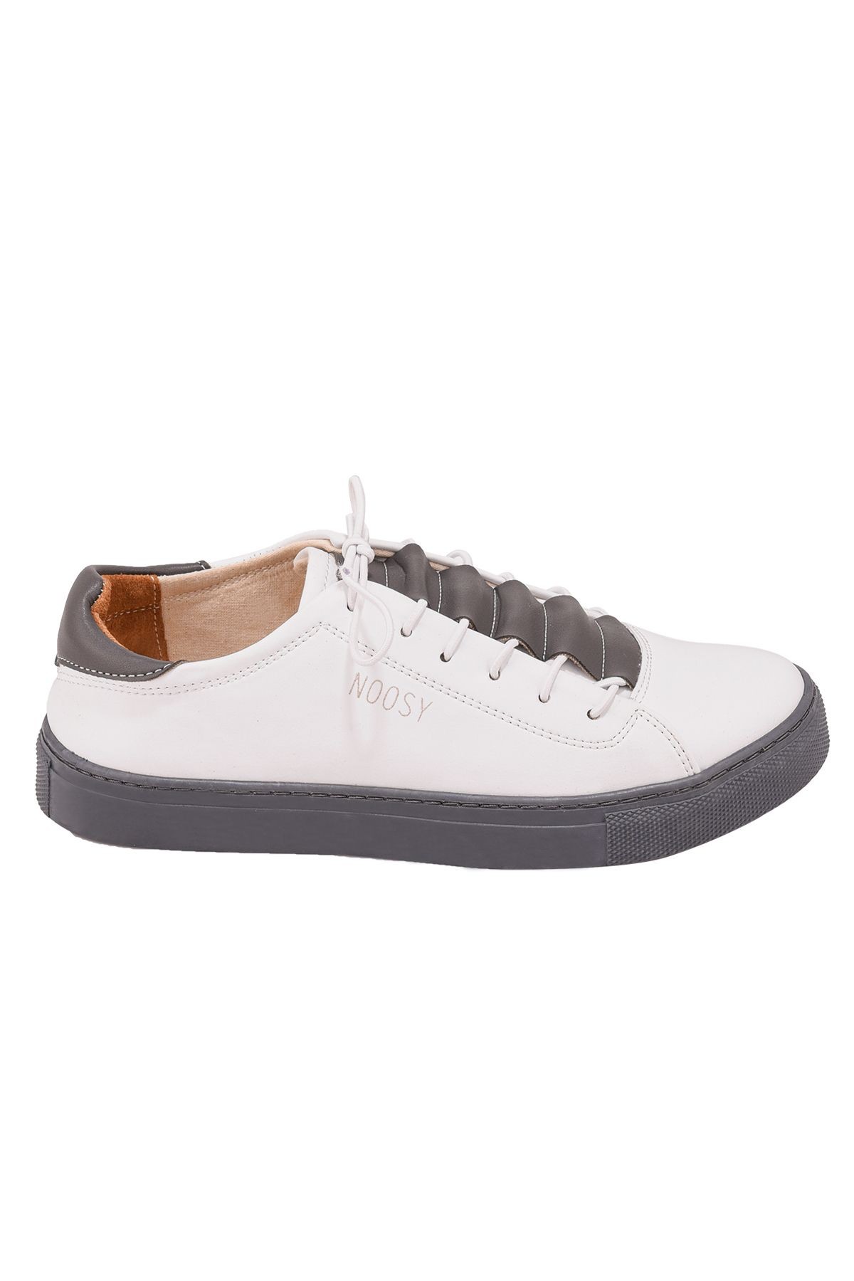 Beyaz Gri Kadın Sneaker
