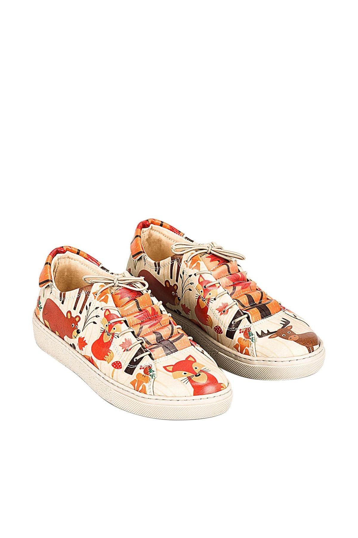 Renkli Kadın Sneaker MDVNS305