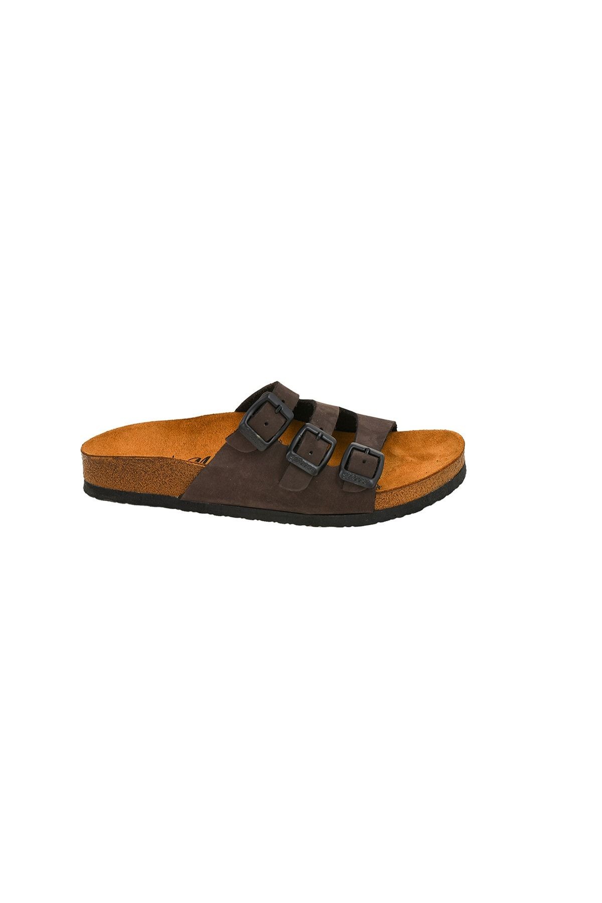 Aile Boyu Hakiki Deri Unisex Terlik