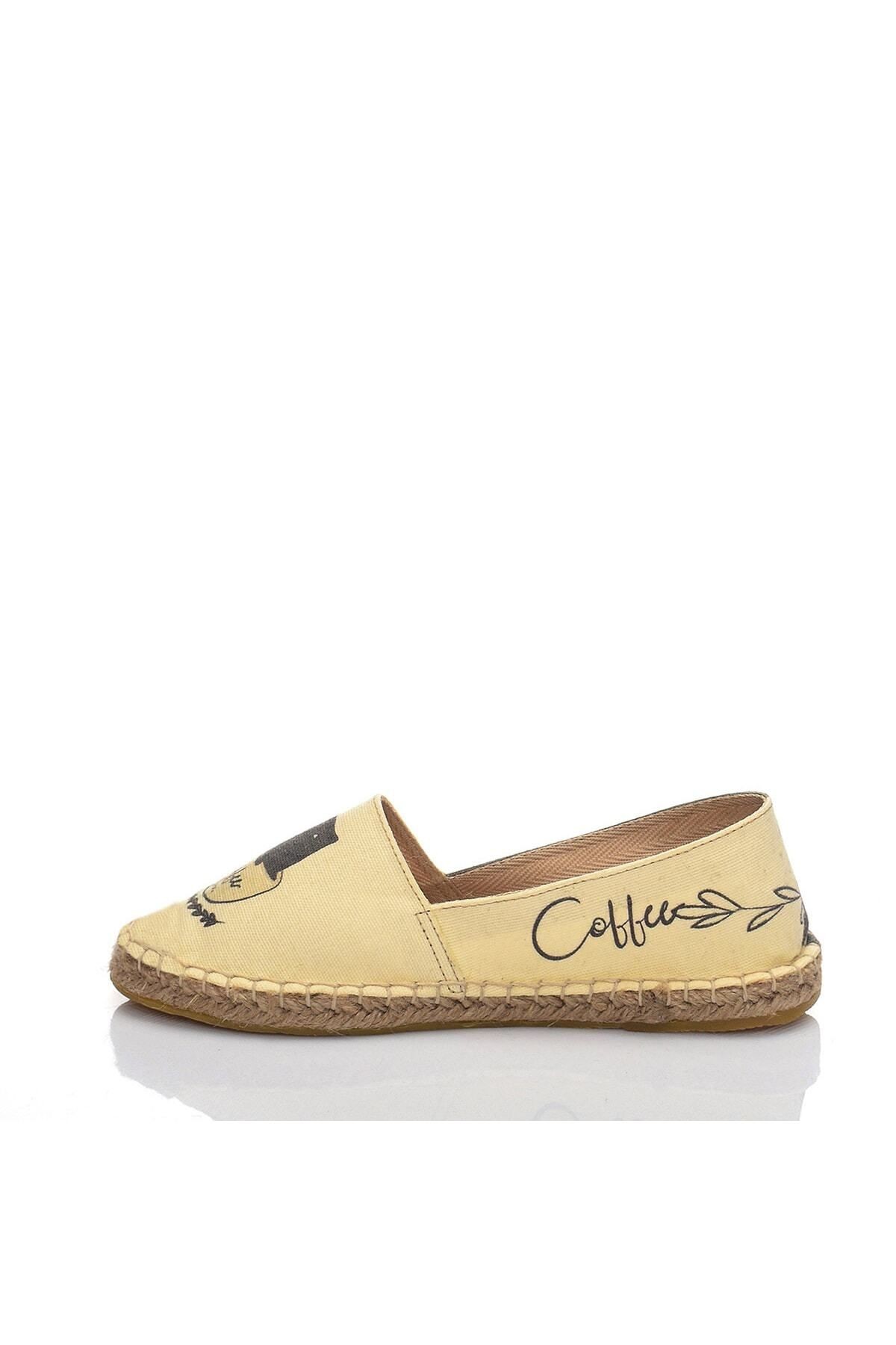 El Yapımı Hasır Taban Espadril