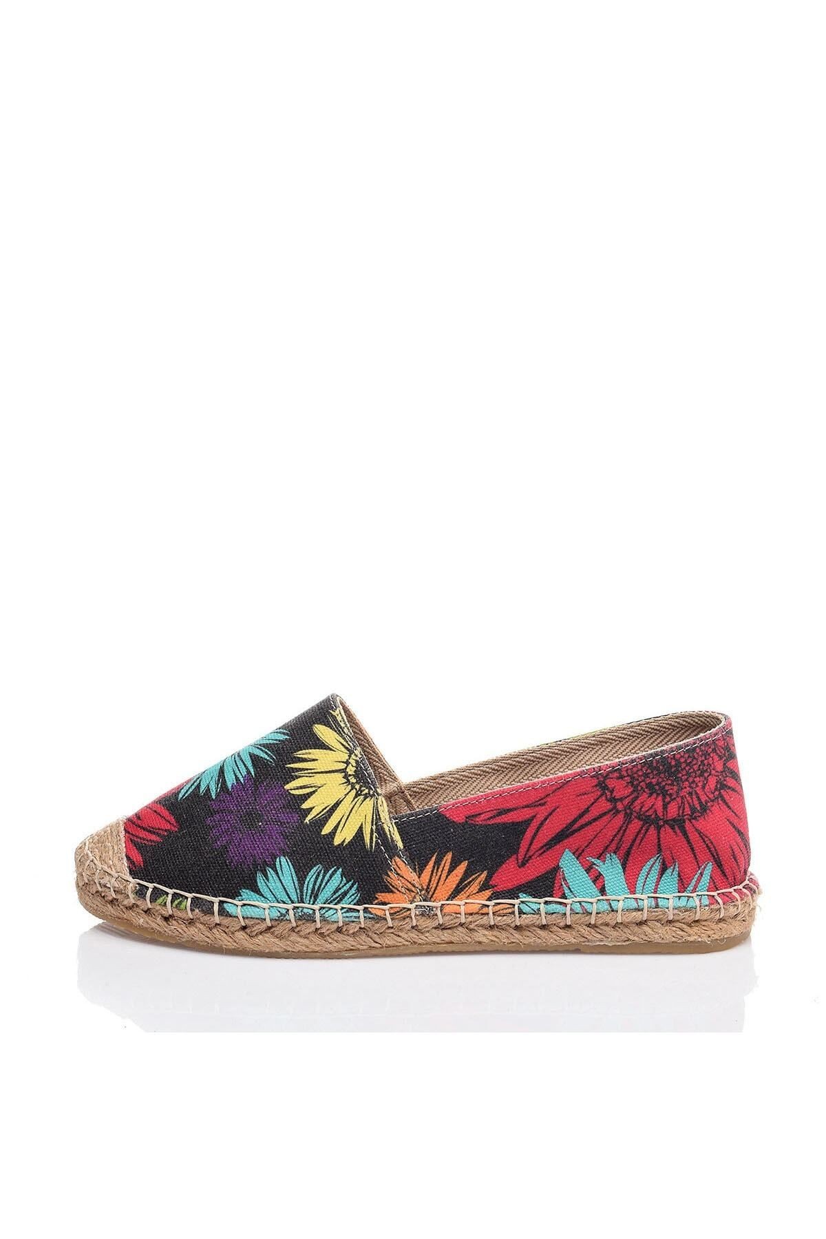 El Yapımı Hasır Taban Espadril