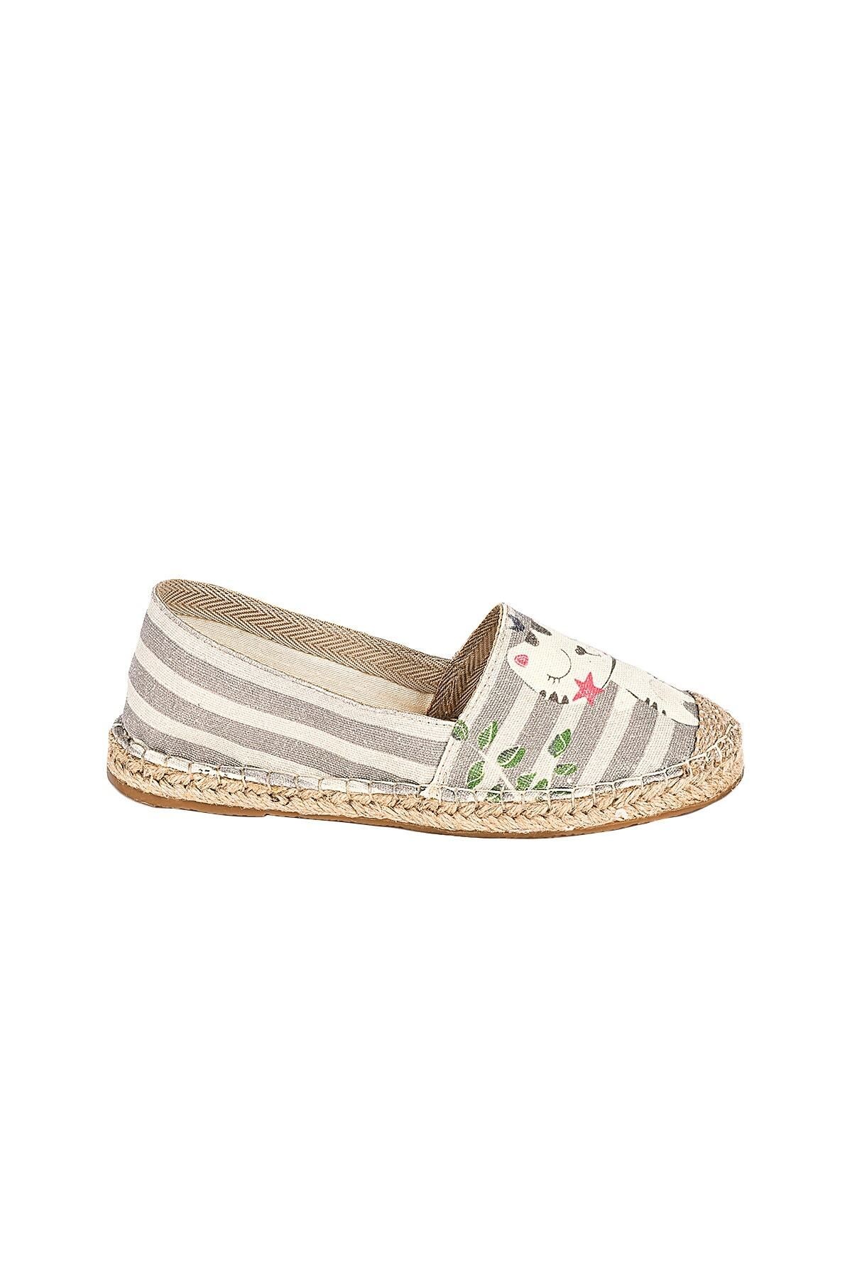 El Yapımı Hasır Taban Espadril