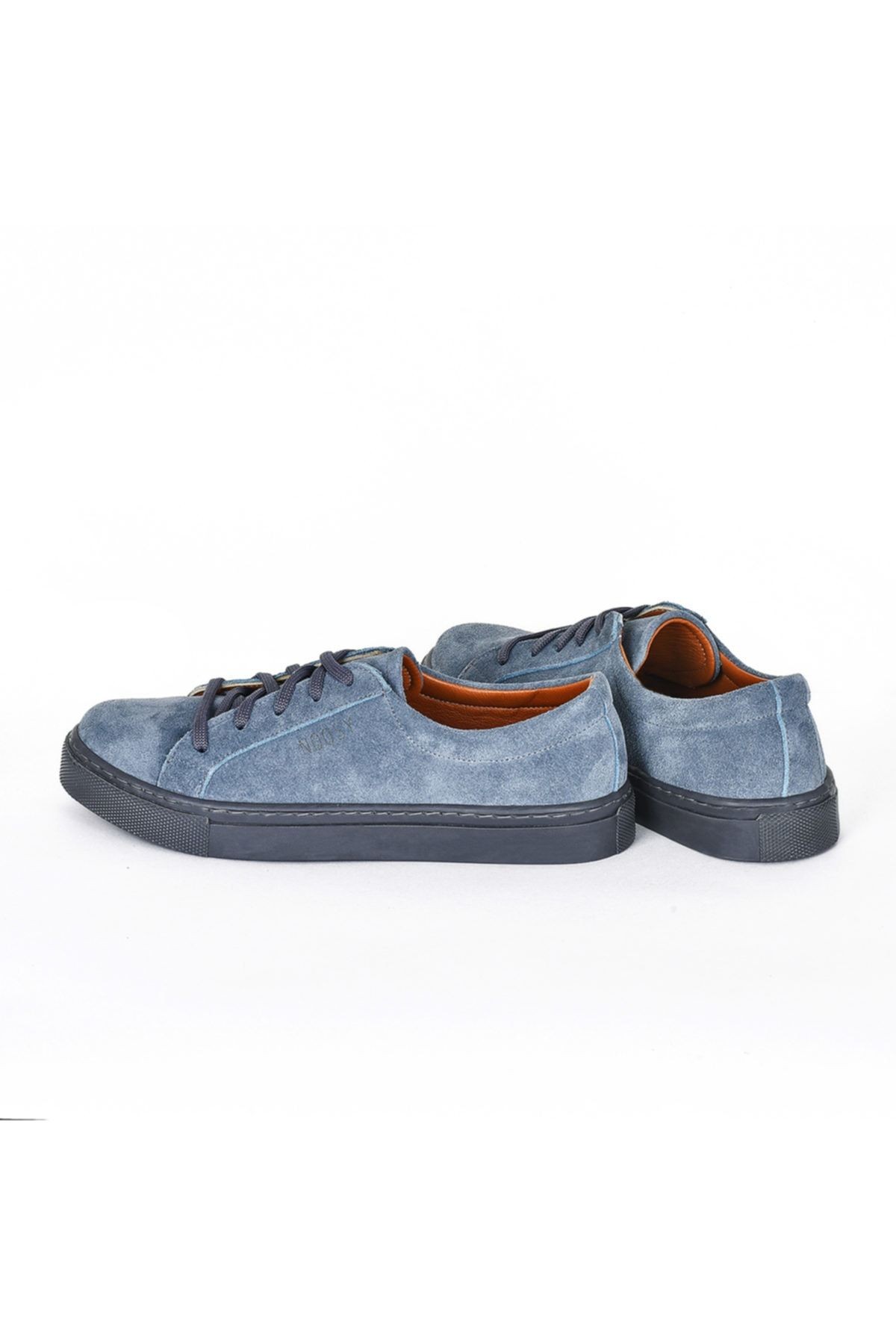 Hakiki Deri Gri Kadın Sneaker