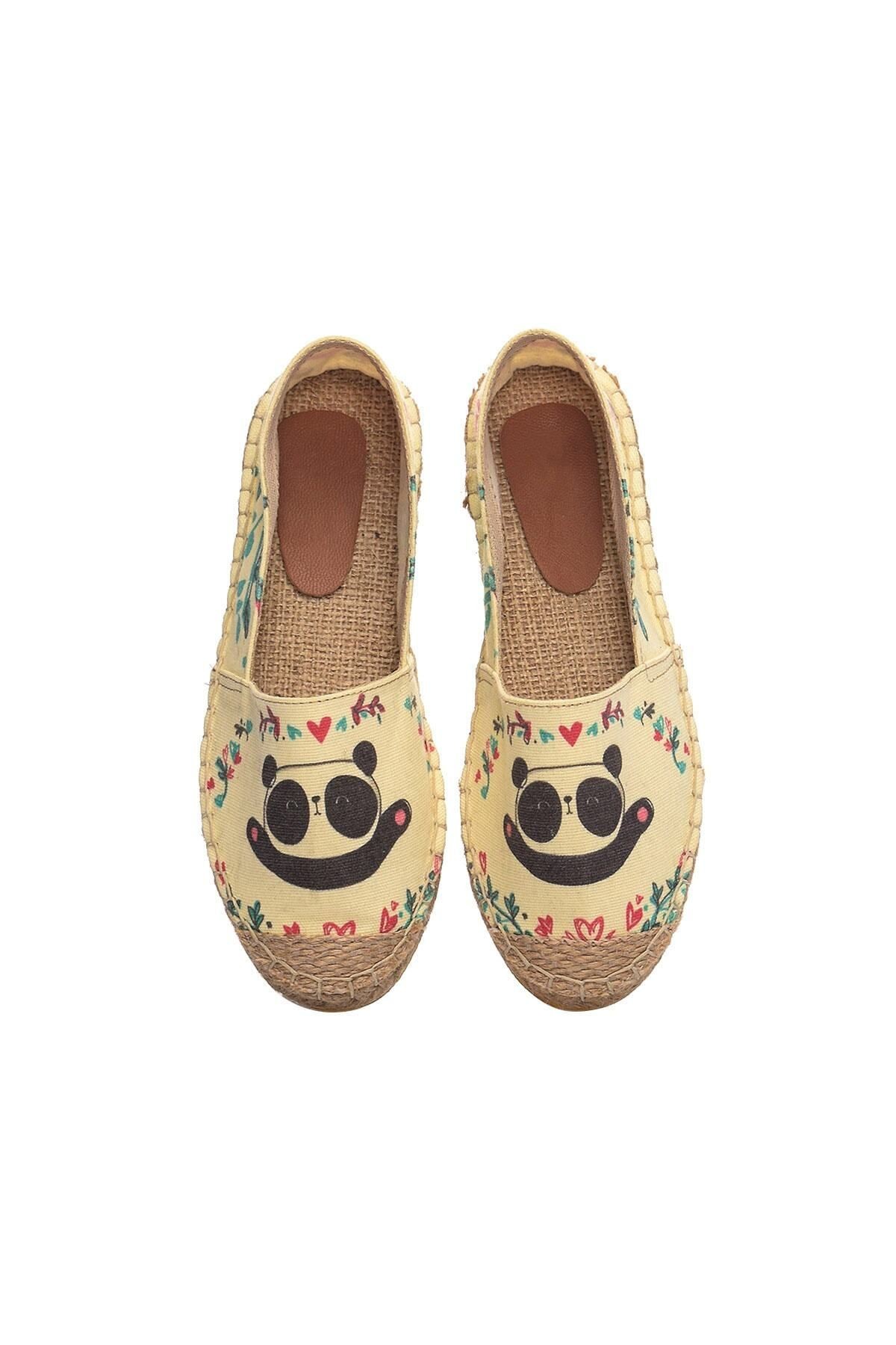 El Yapımı Hasır Taban Espadril