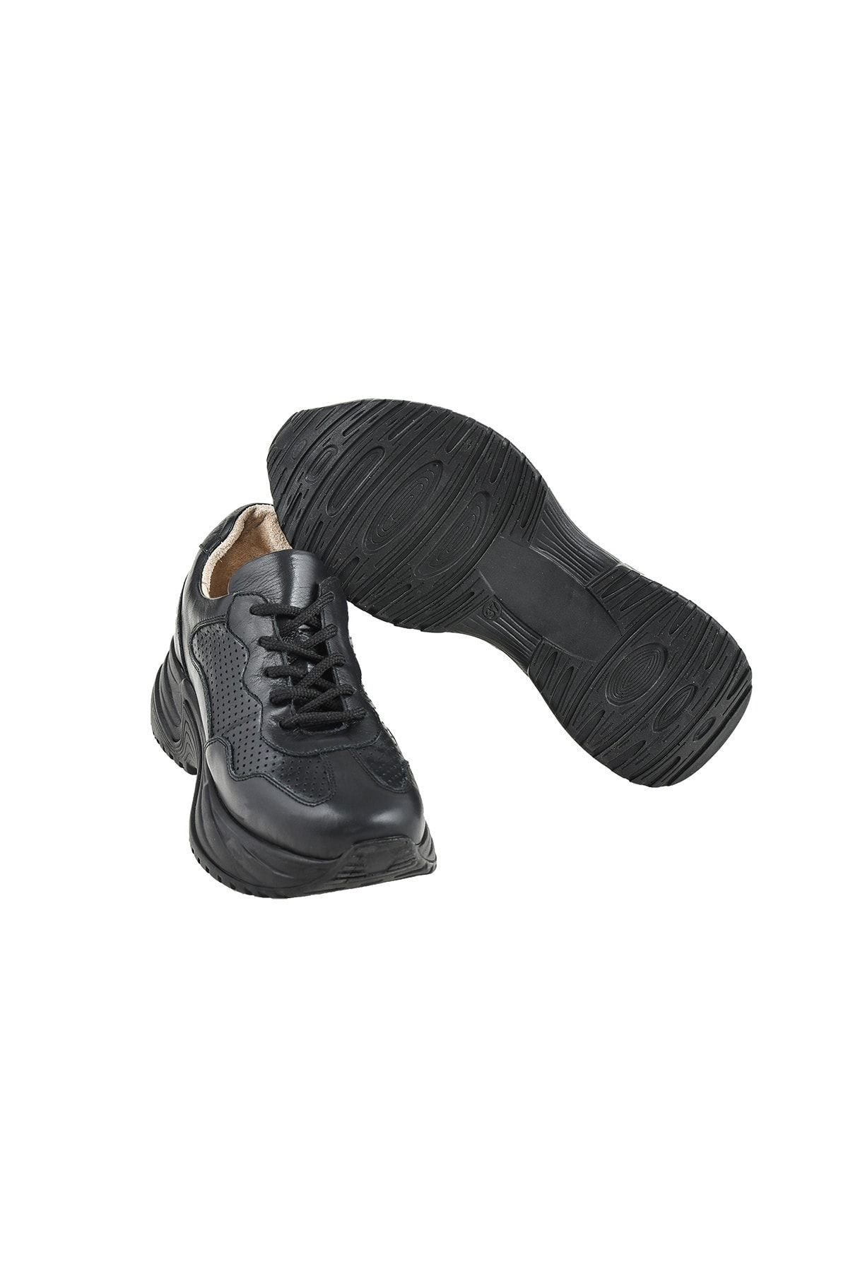 Kadın Beyaz Hakiki Deri Sneaker