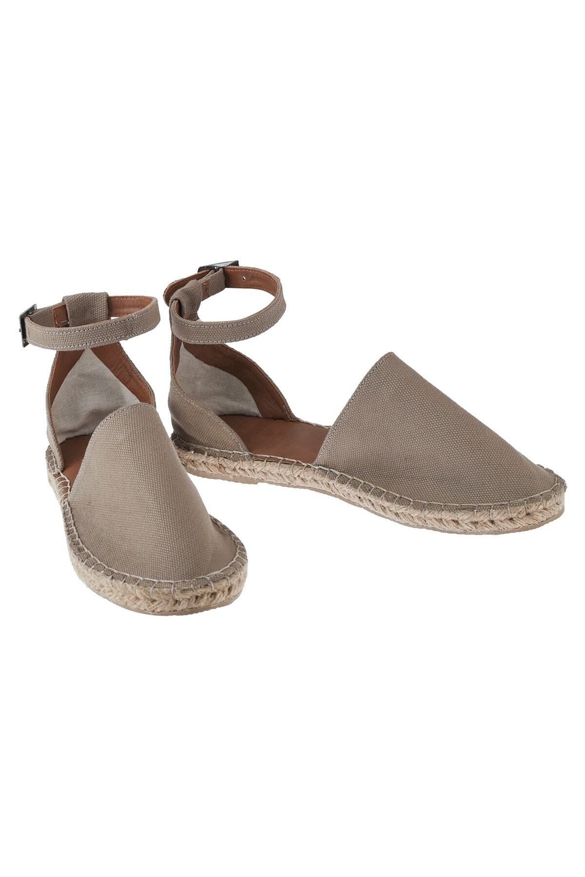 El Yapımı Hasır Taban Espadril