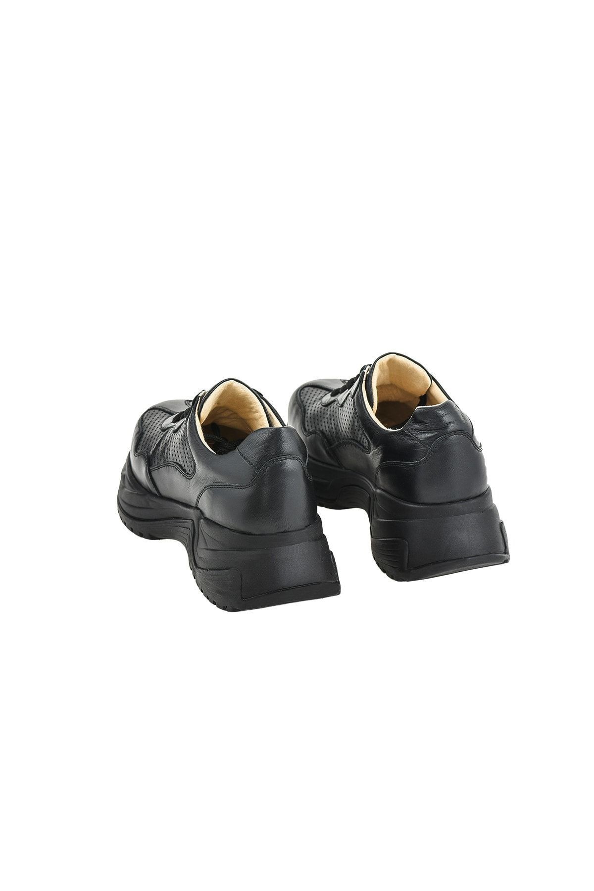 Kadın Beyaz Hakiki Deri Sneaker