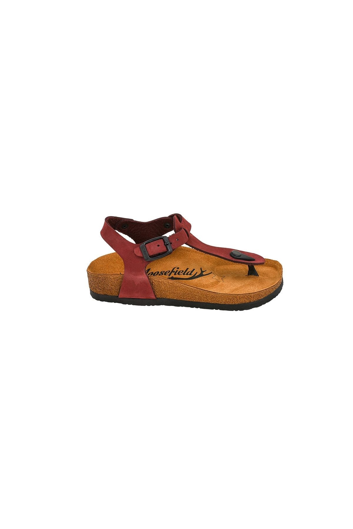 Bordo Çocuk Sandalet