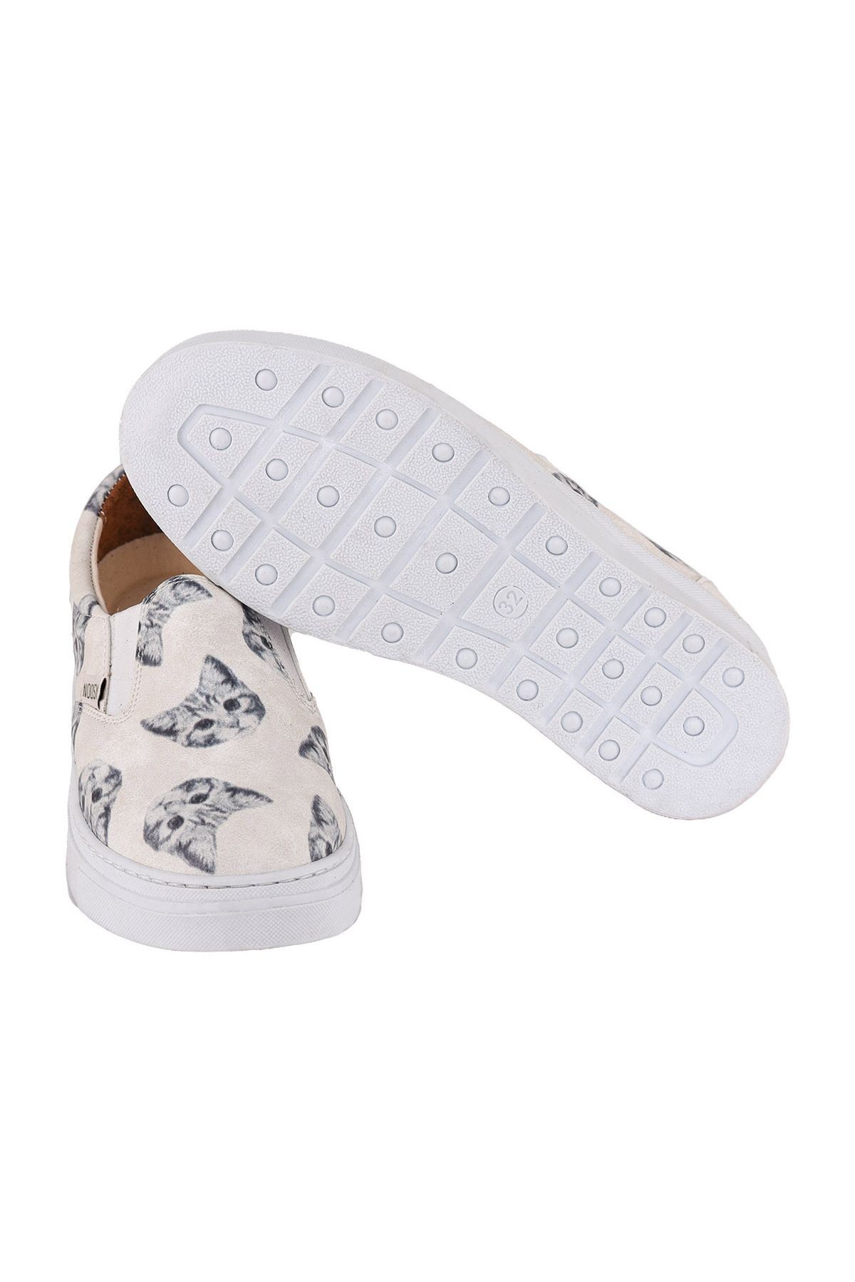 Baskılı Cats  Tasarım Unisex Çocuk Sneaker