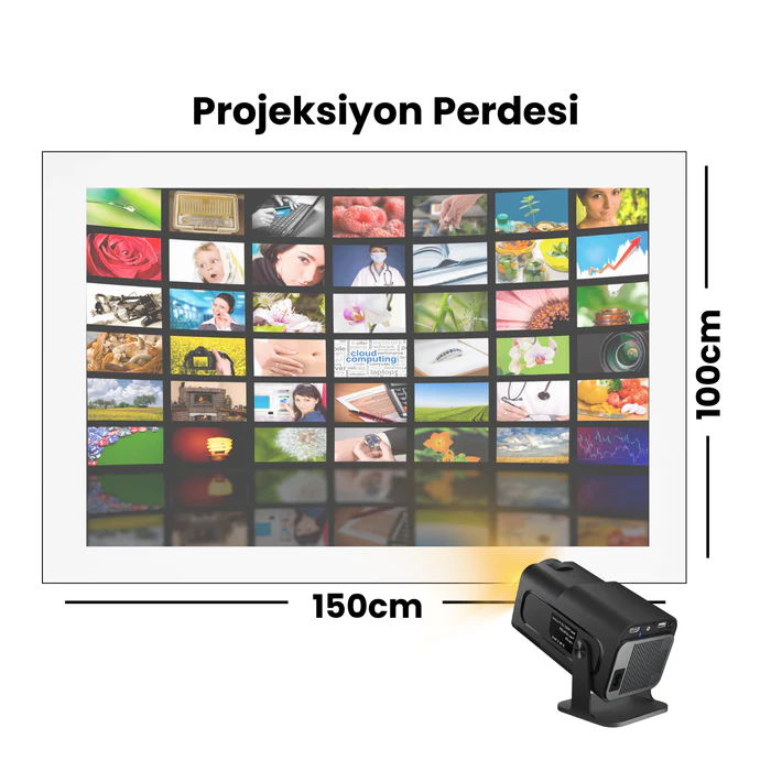 Projeksiyon Perdesi (100x150cm)
