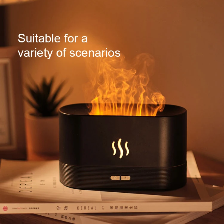 Alev Efektli Ultrasonik Hava Nemlendirici