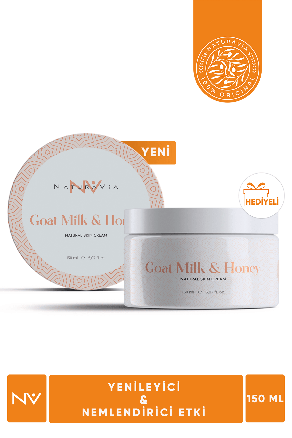 Goat Milk & Honey Moisturizing Cream