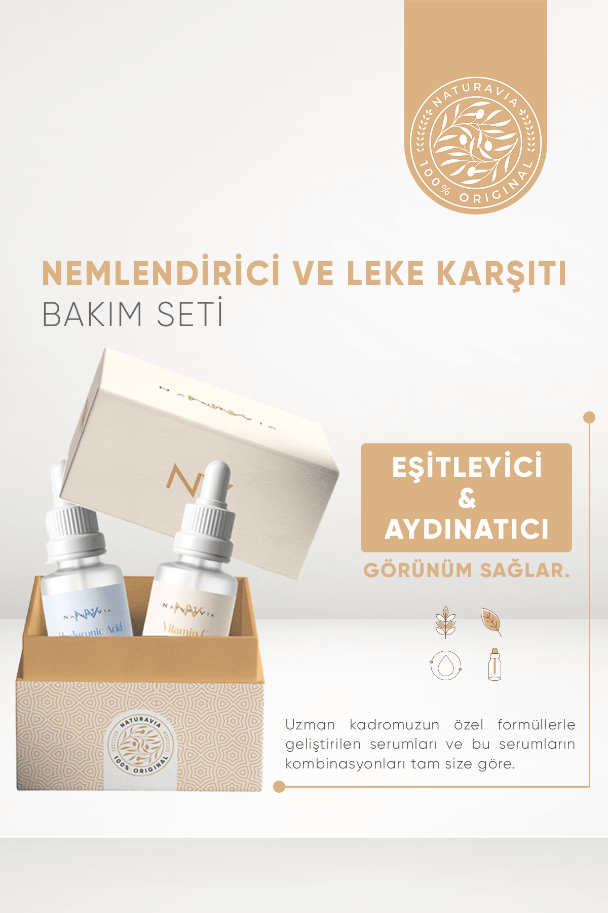 Nemlendirici ve Leke Karşıtı Bakım Seti