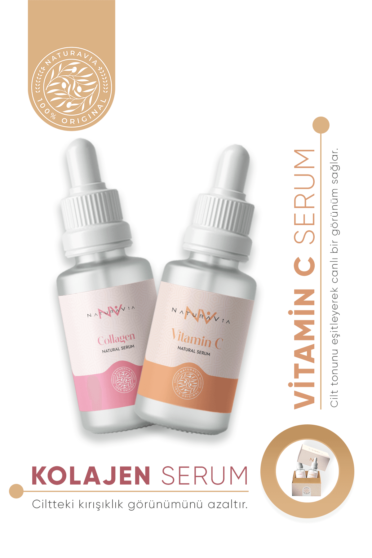 Plumping and Brightening Skin Care Set