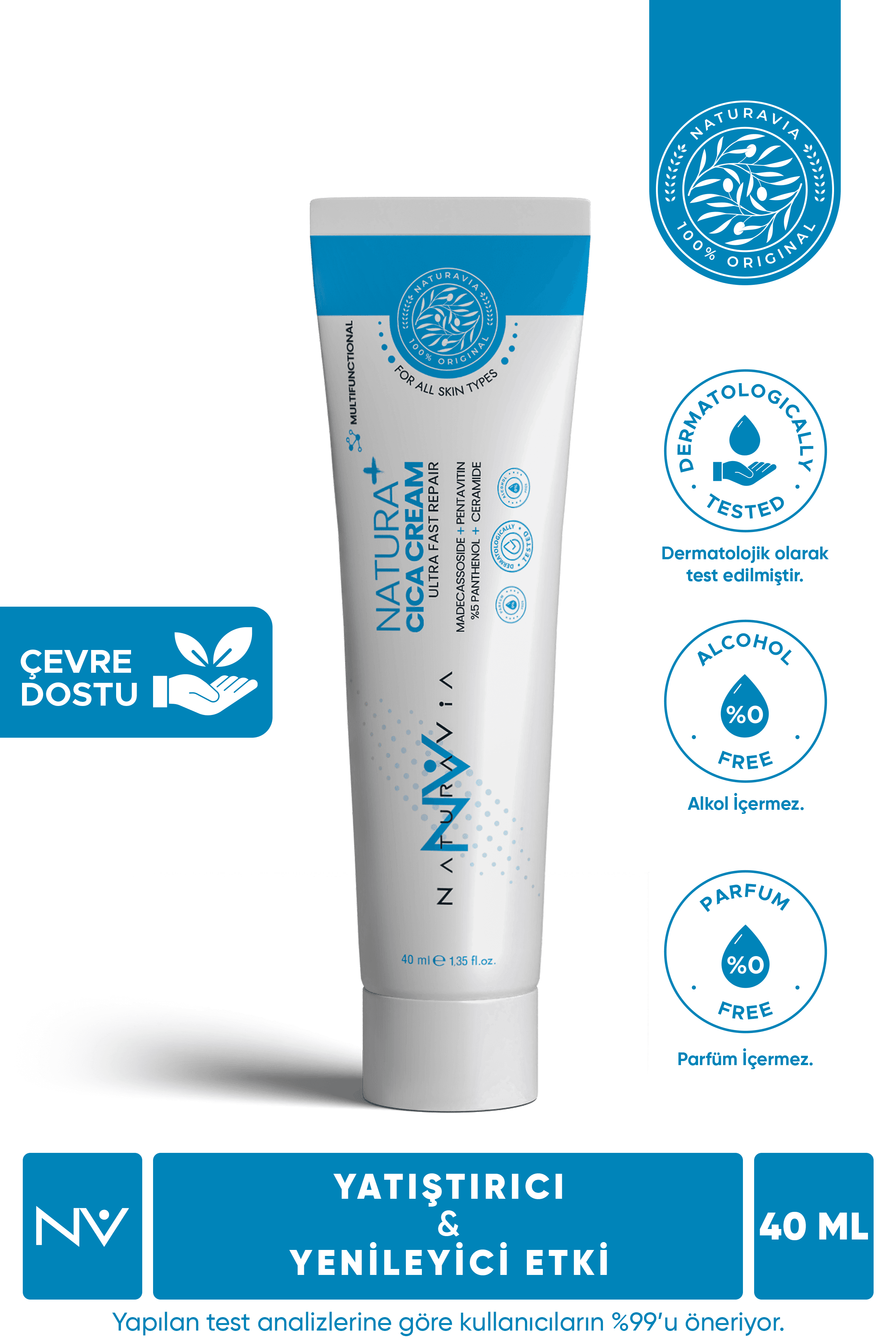 Bariyer Onarıcı Nemlendirici Natura Cica Krem