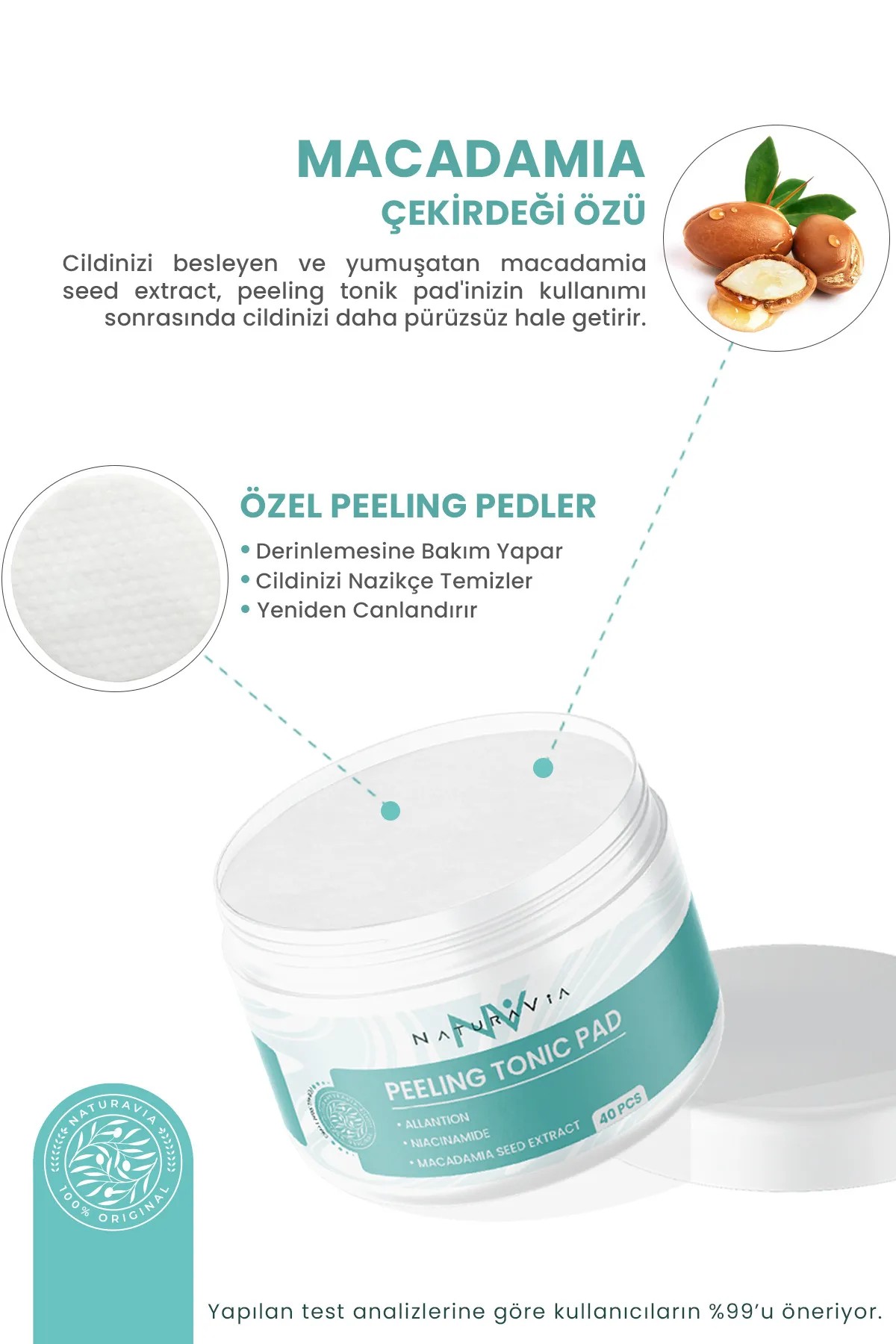 Peeling Tonik Ped - 40 Adet