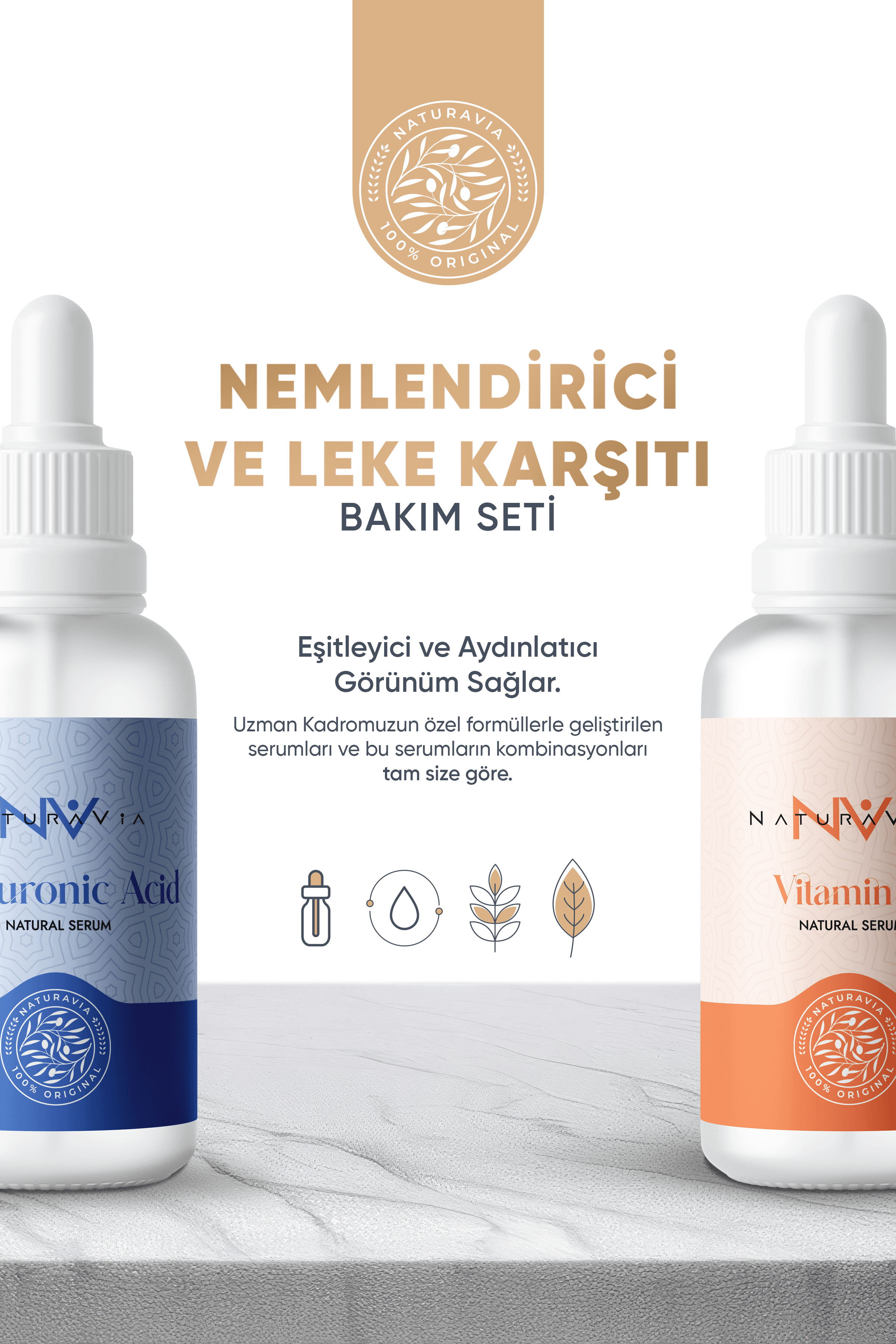 Nemlendirici ve Leke Karşıtı Bakım Seti