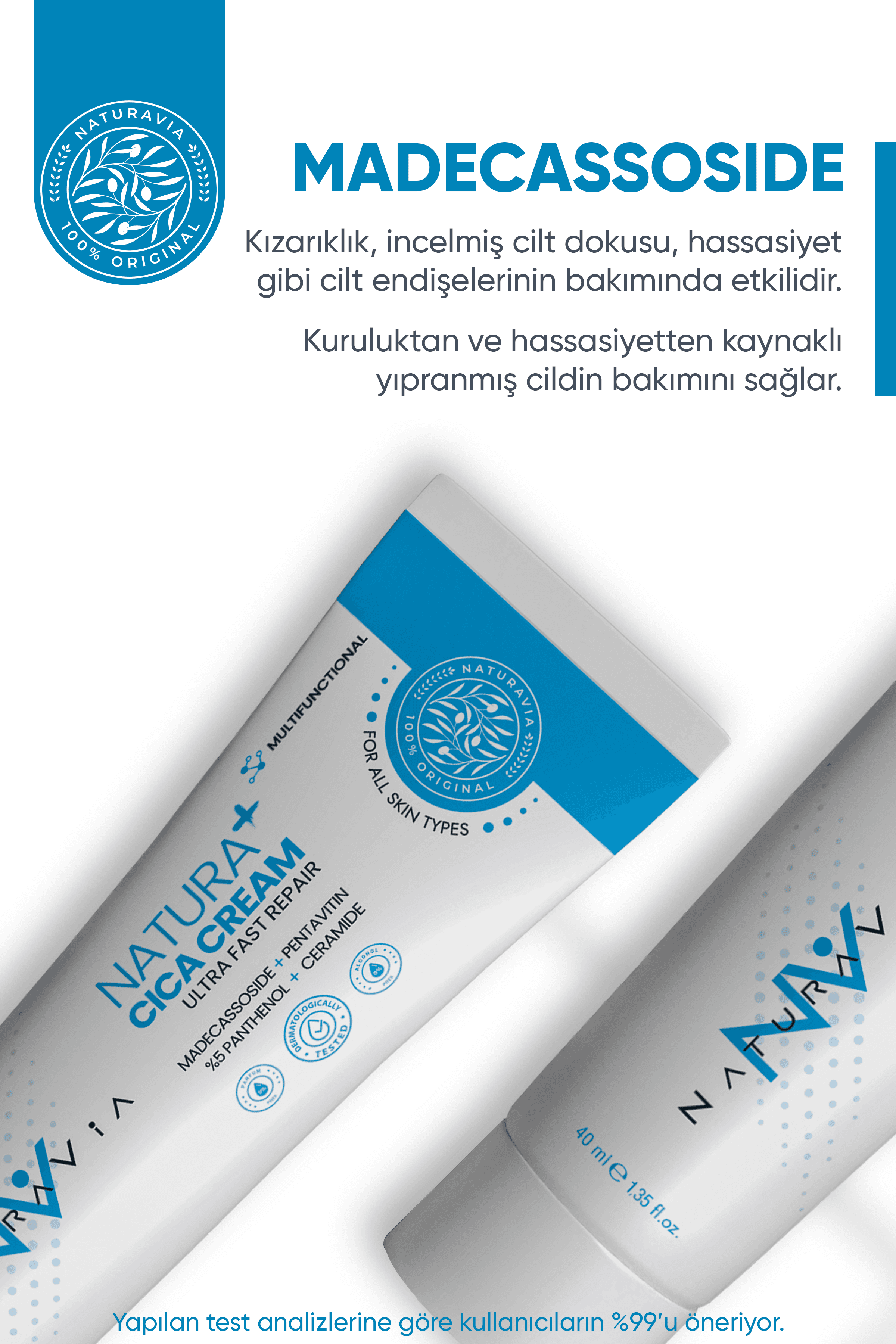 Bariyer Onarıcı Nemlendirici Natura Cica Krem