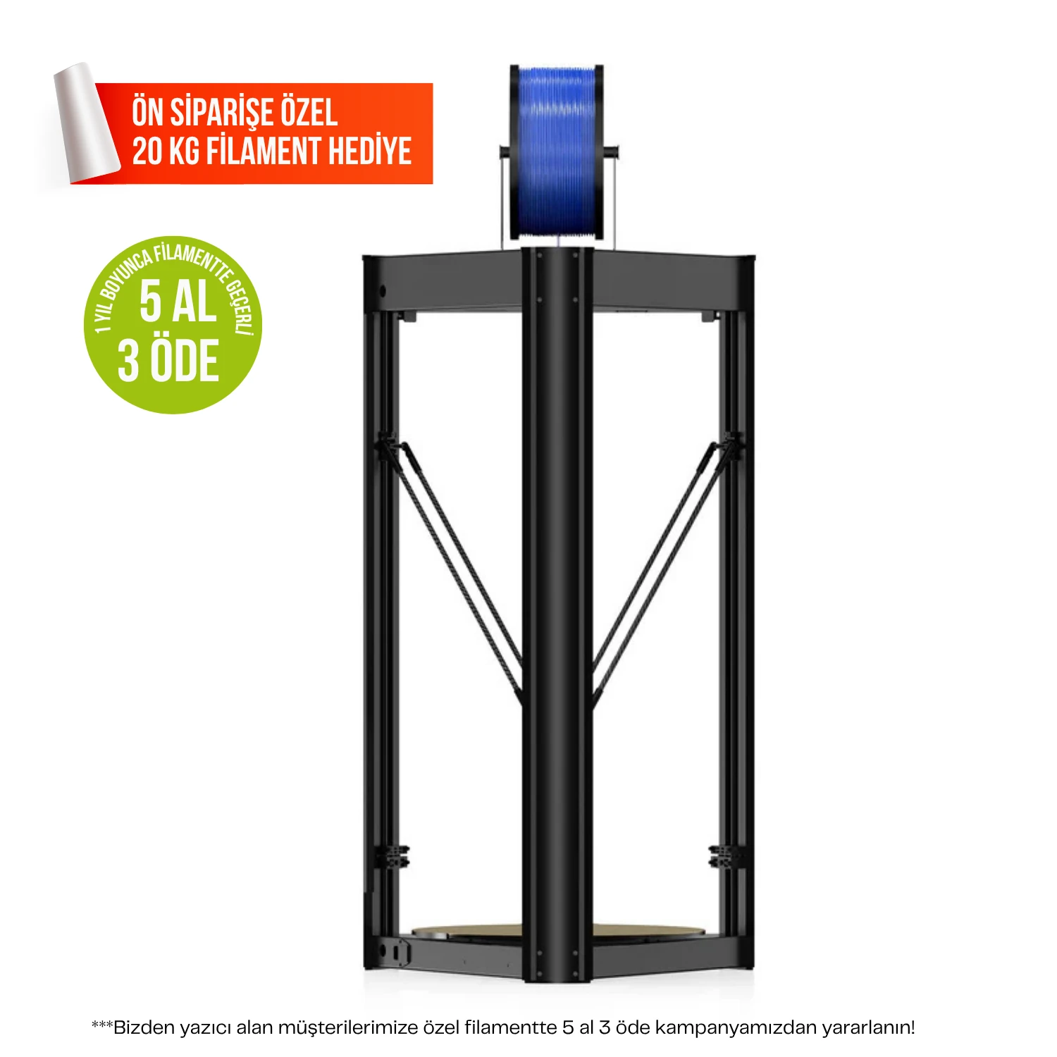 FLSUN V400 MAX 3D YAZICI (ÖN SİPARİŞ) KAMPANYALI