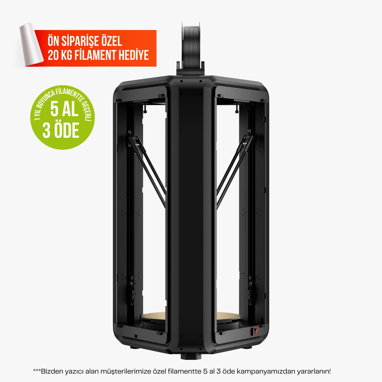 FLSUN T1 MAX 3D YAZICI (ÖN SİPARİŞ) KAMPANYALI