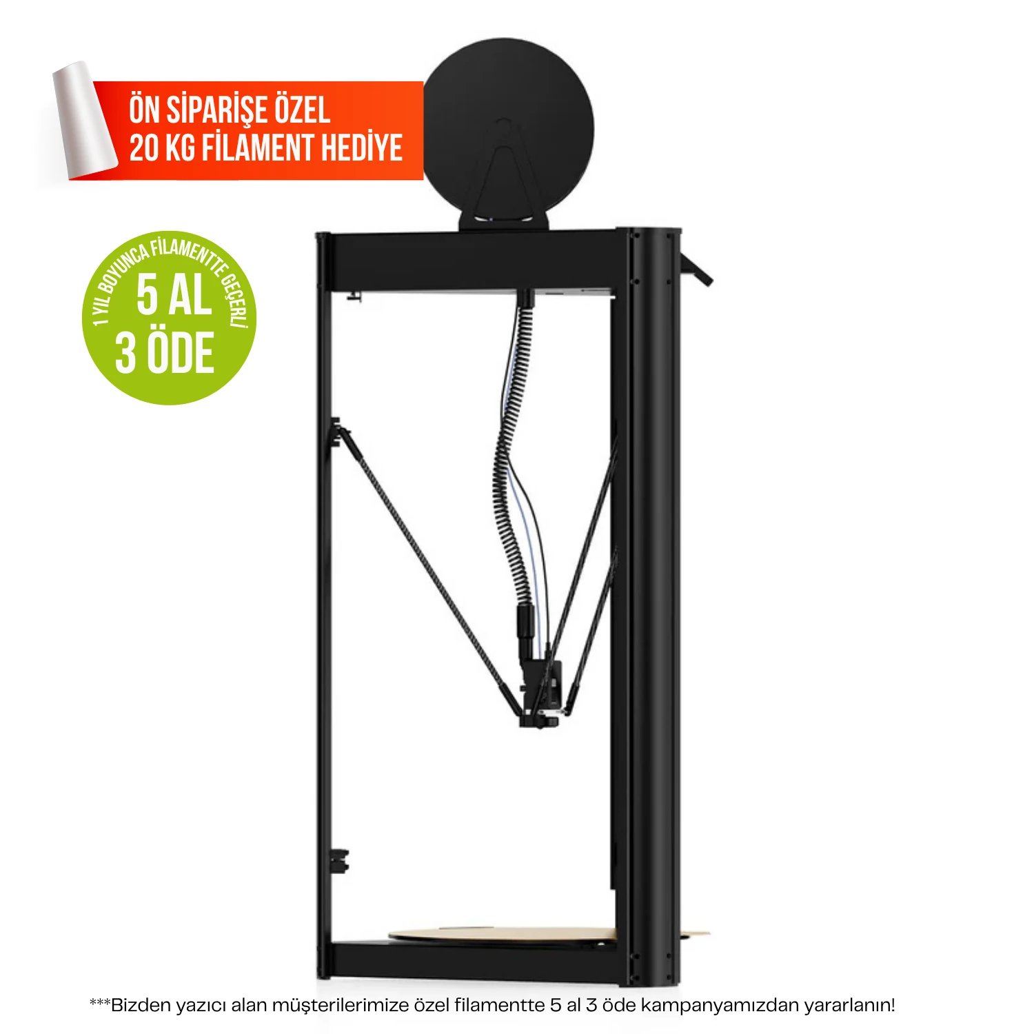 FLSUN V400 MAX 3D YAZICI (ÖN SİPARİŞ) KAMPANYALI