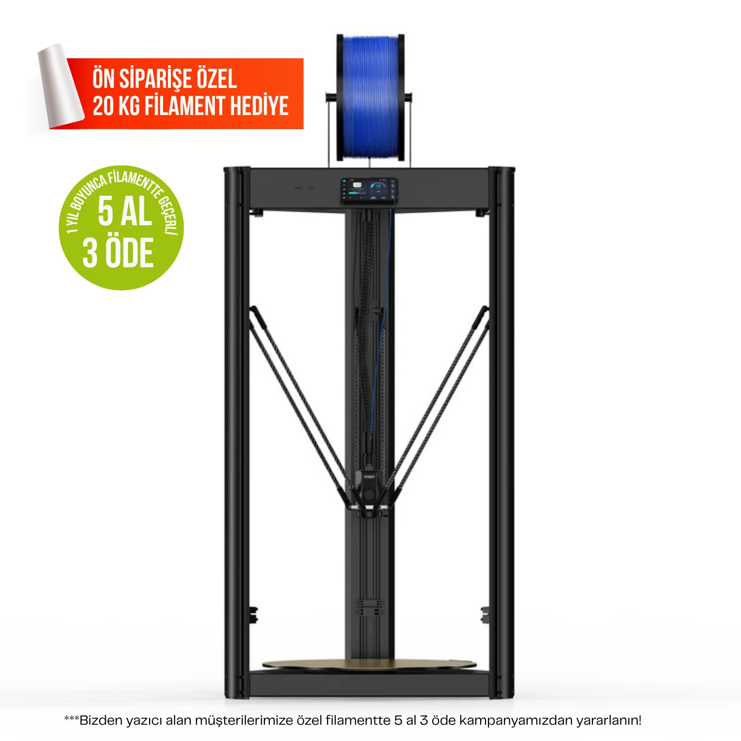 FLSUN V400 MAX 3D YAZICI (ÖN SİPARİŞ) KAMPANYALI