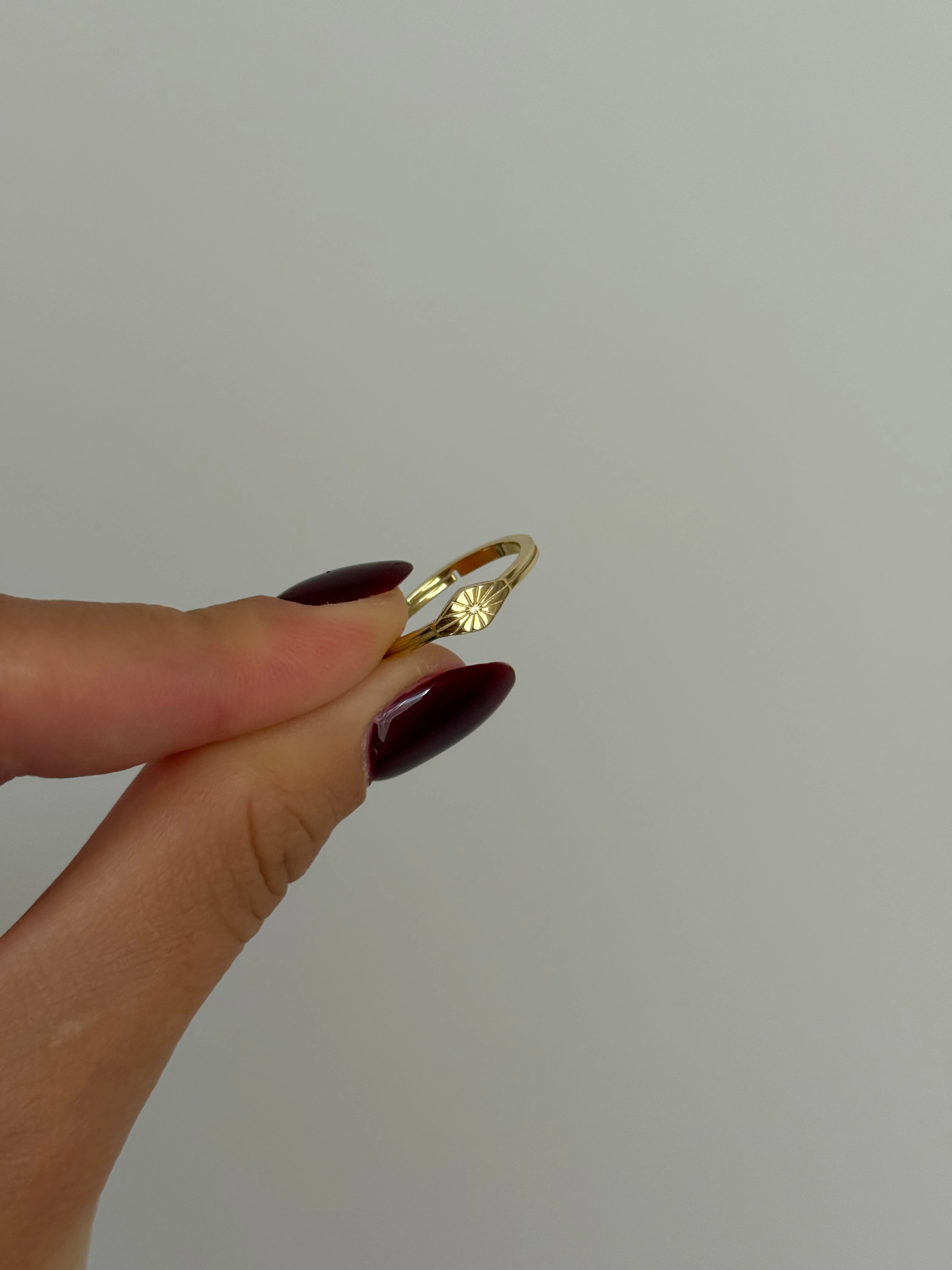 925 Gümüş Sembol Yüzük | Ayarlanabilir