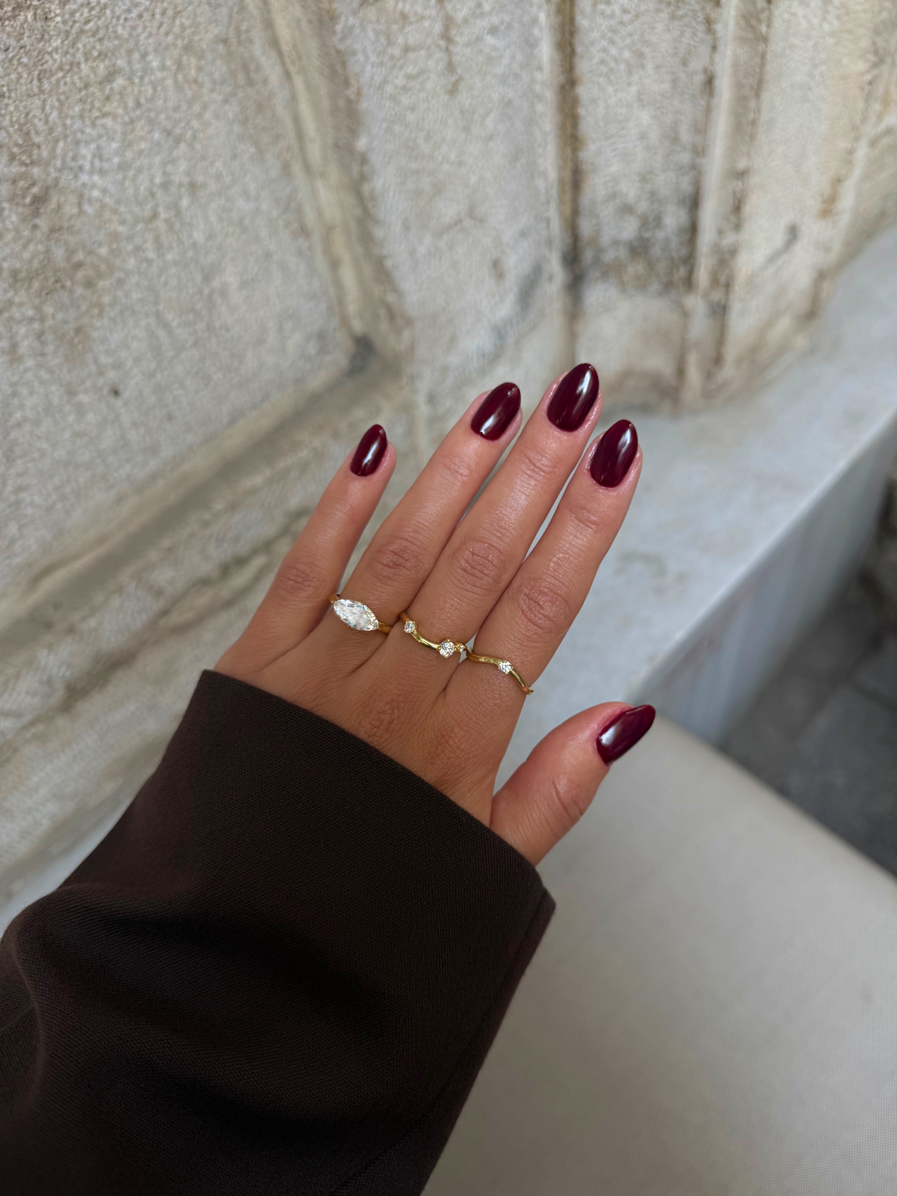 925 Gümüş Basic  3 lü Set Yüzük | Ayarlanabilir 